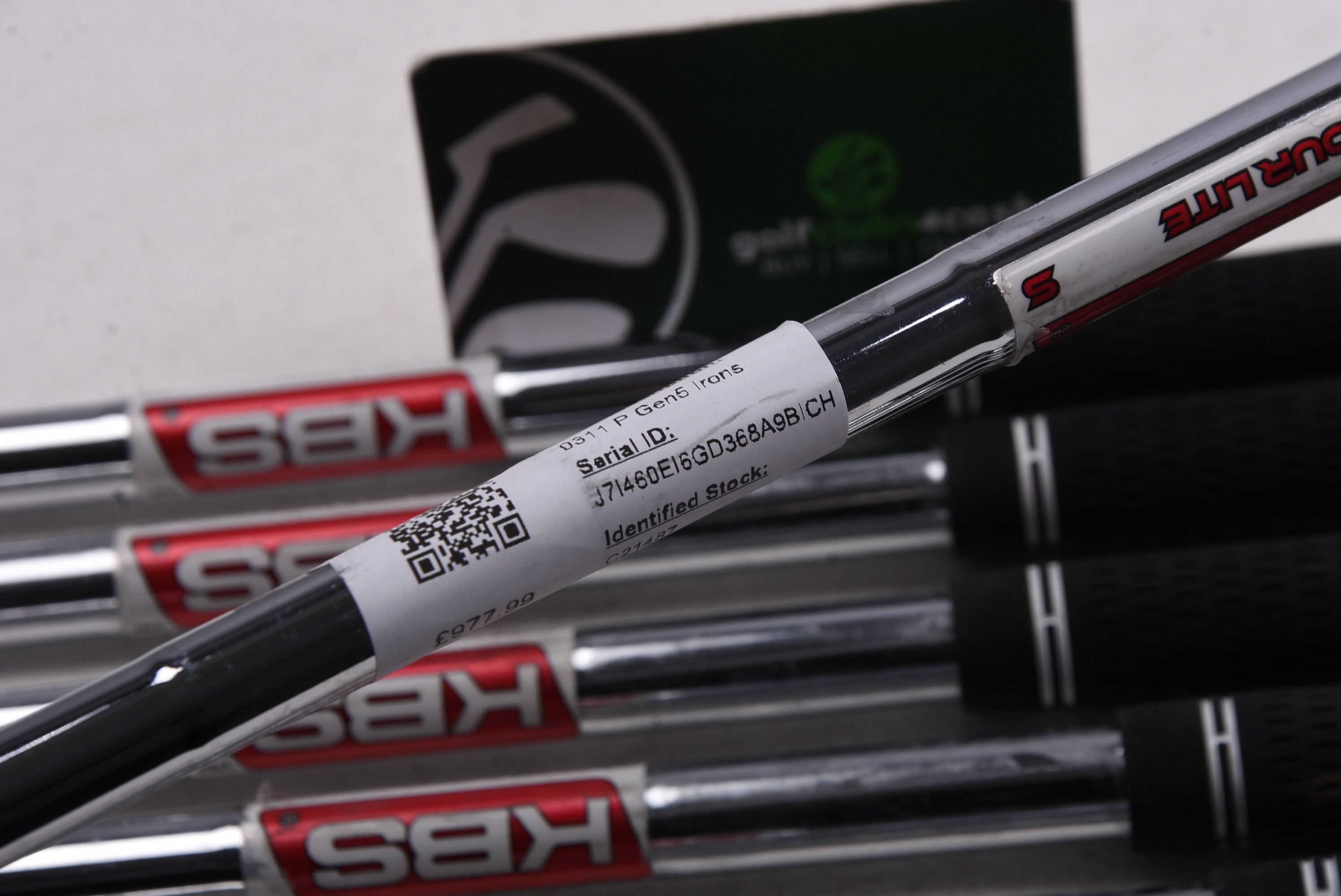 PXG 0311 P Gen5 Irons / 4-PW+GW / Stiff Flex KBS Tour Lite Shafts