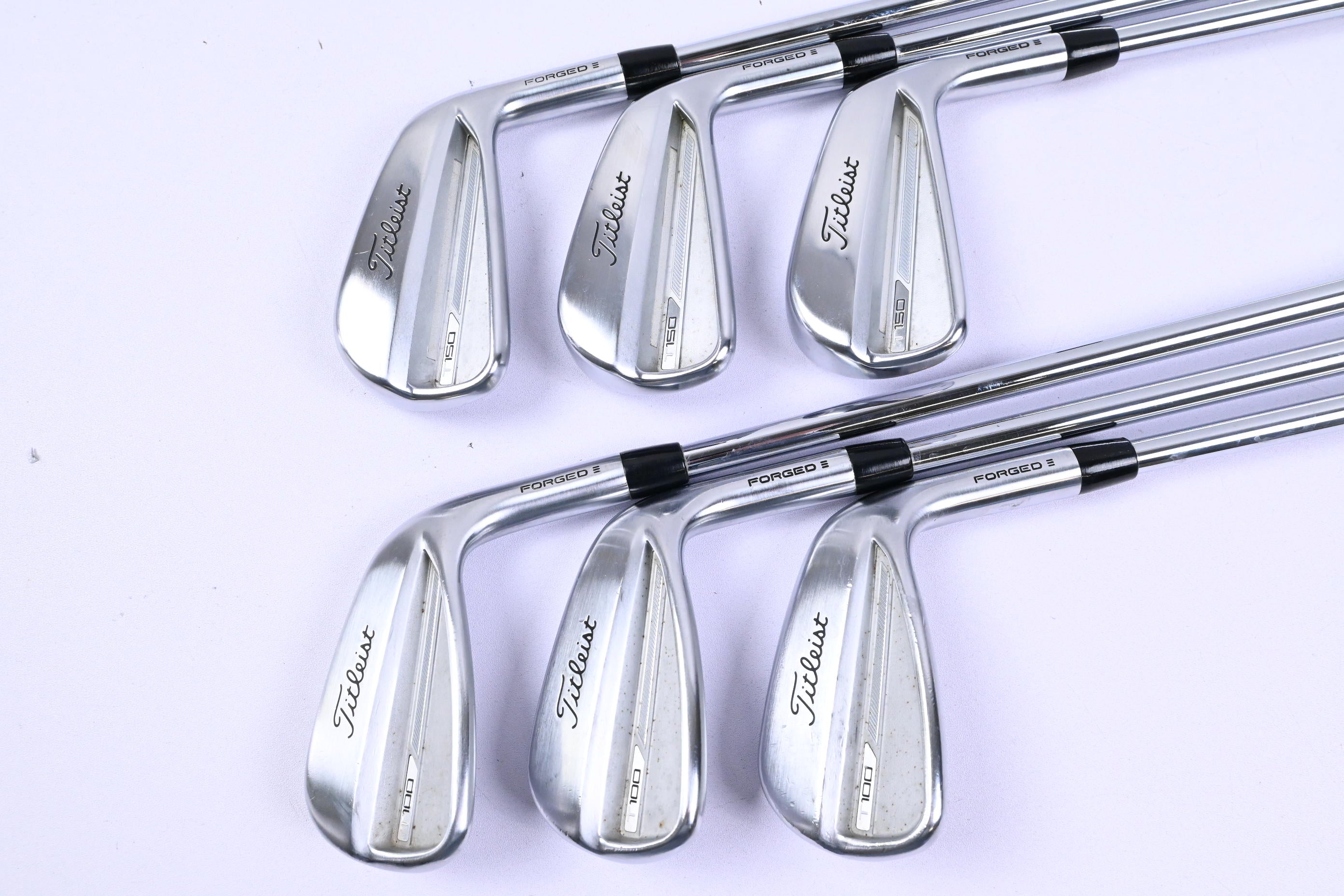 Titleist T100 2023 Irons / 5-PW / Stiff Flex Project X LZ 120 Shafts
