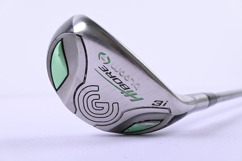 Ladies Cleveland HiBore Bloom #3 Hybrid / 22 Degree / Ladies Flex YSQt 49 Shaft