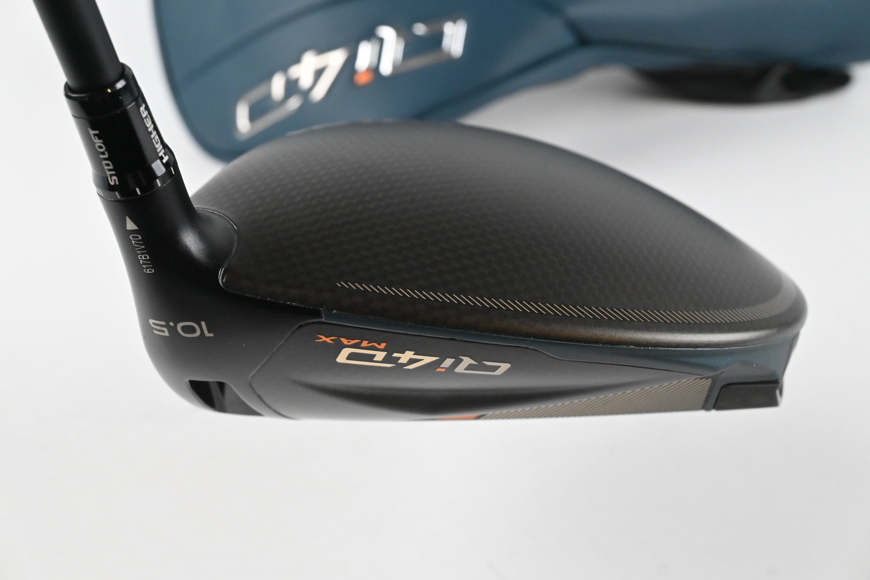 Taylormade Qi4D Max Driver / 10.5 Degree / Stiff Flex Reax Blue 60 Shaft