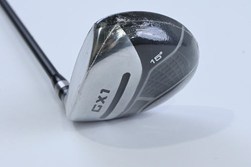 Left Hand Masters GX1 #3 Wood / 15 Degree / Regular Flex Masters GX1 Shaft
