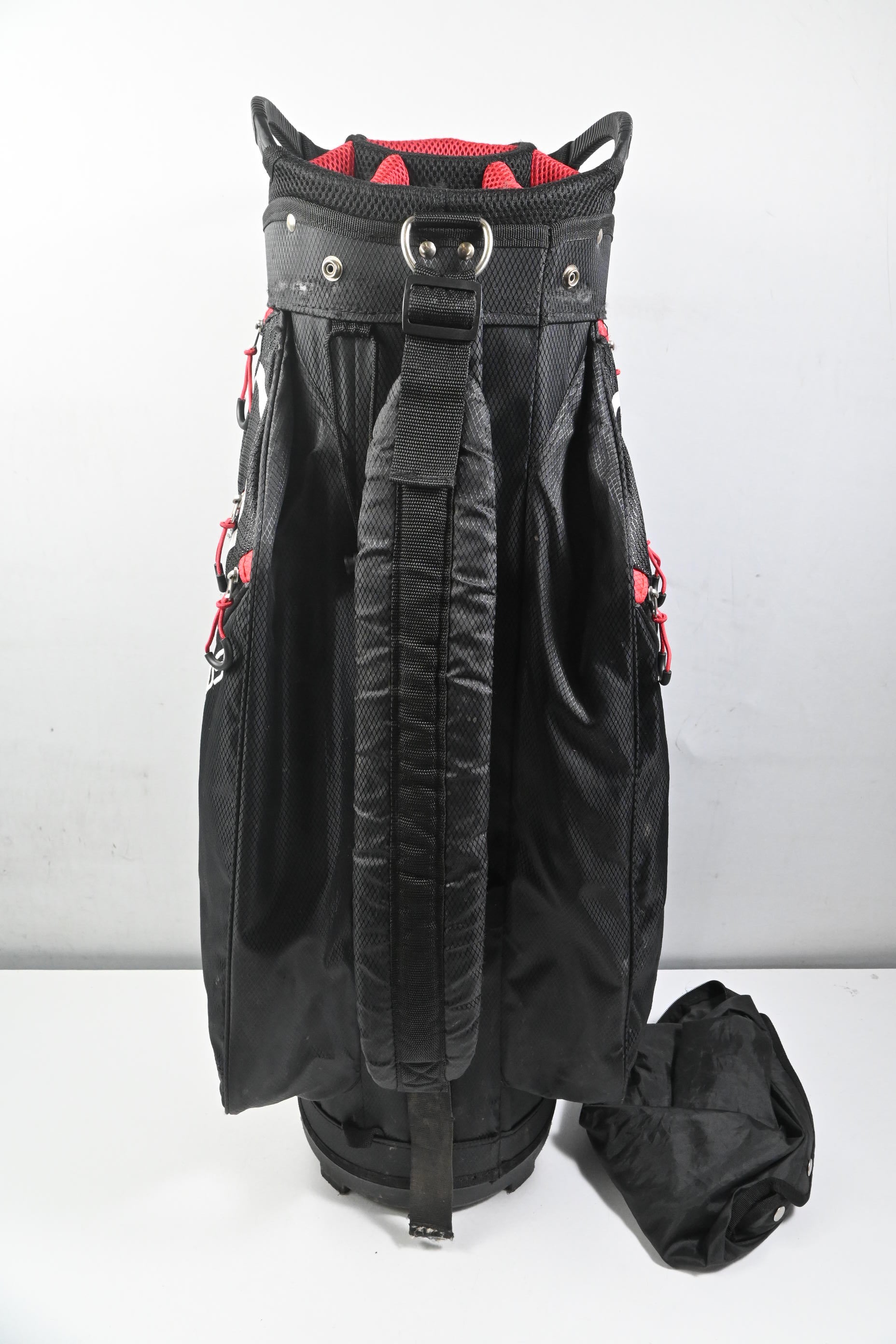 Benross Cart Bag / 14-Way Divider / Black, White, Red