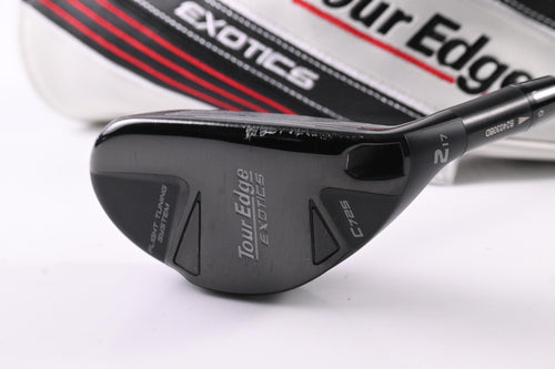 Tour Edge Exotics C725 #2 Hybrid / 17 Degree / X-Flex Denali Blue 80 Shaft