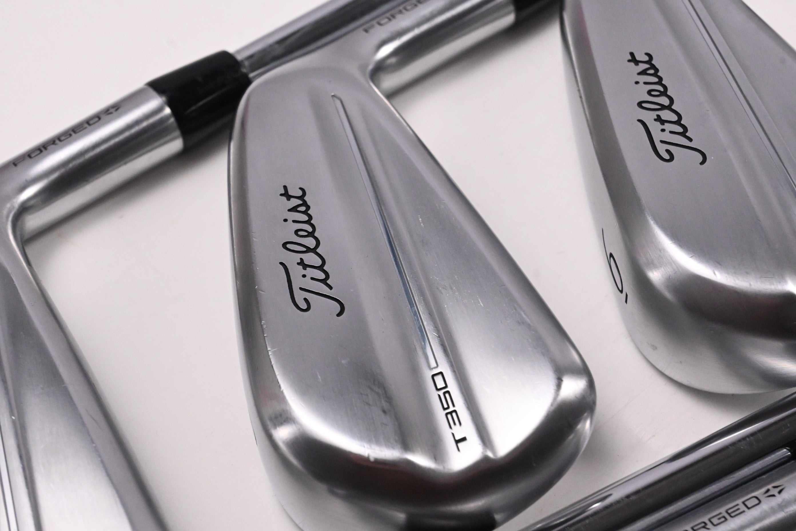 Titleist T350 2025 Irons / 4-PW / Stiff Flex True Temper AMT Black Shafts