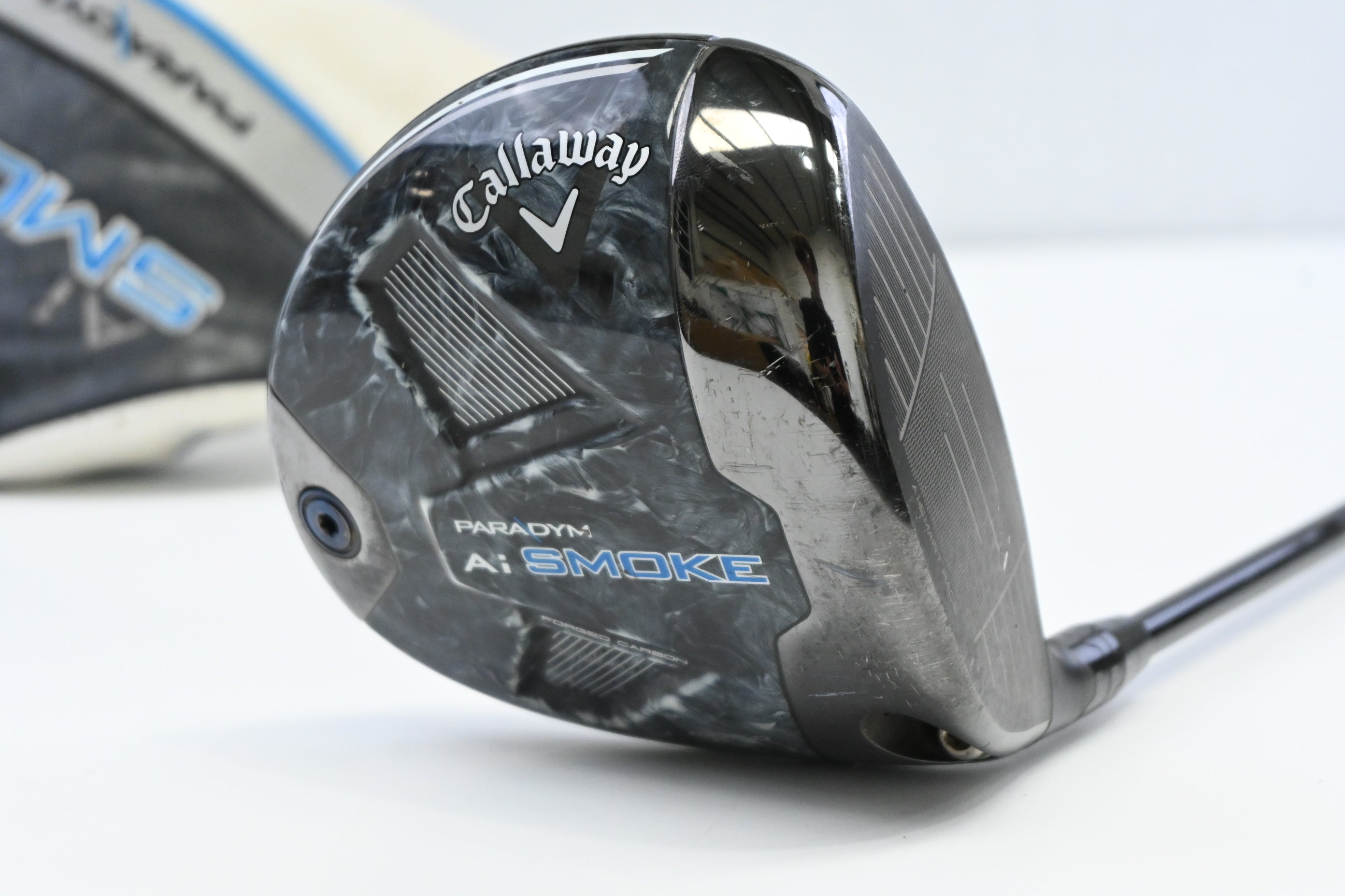 Callaway Paradym Ai Smoke Max D Driver / 9 Degree / Stiff Flex HZRDUS Smoke Red