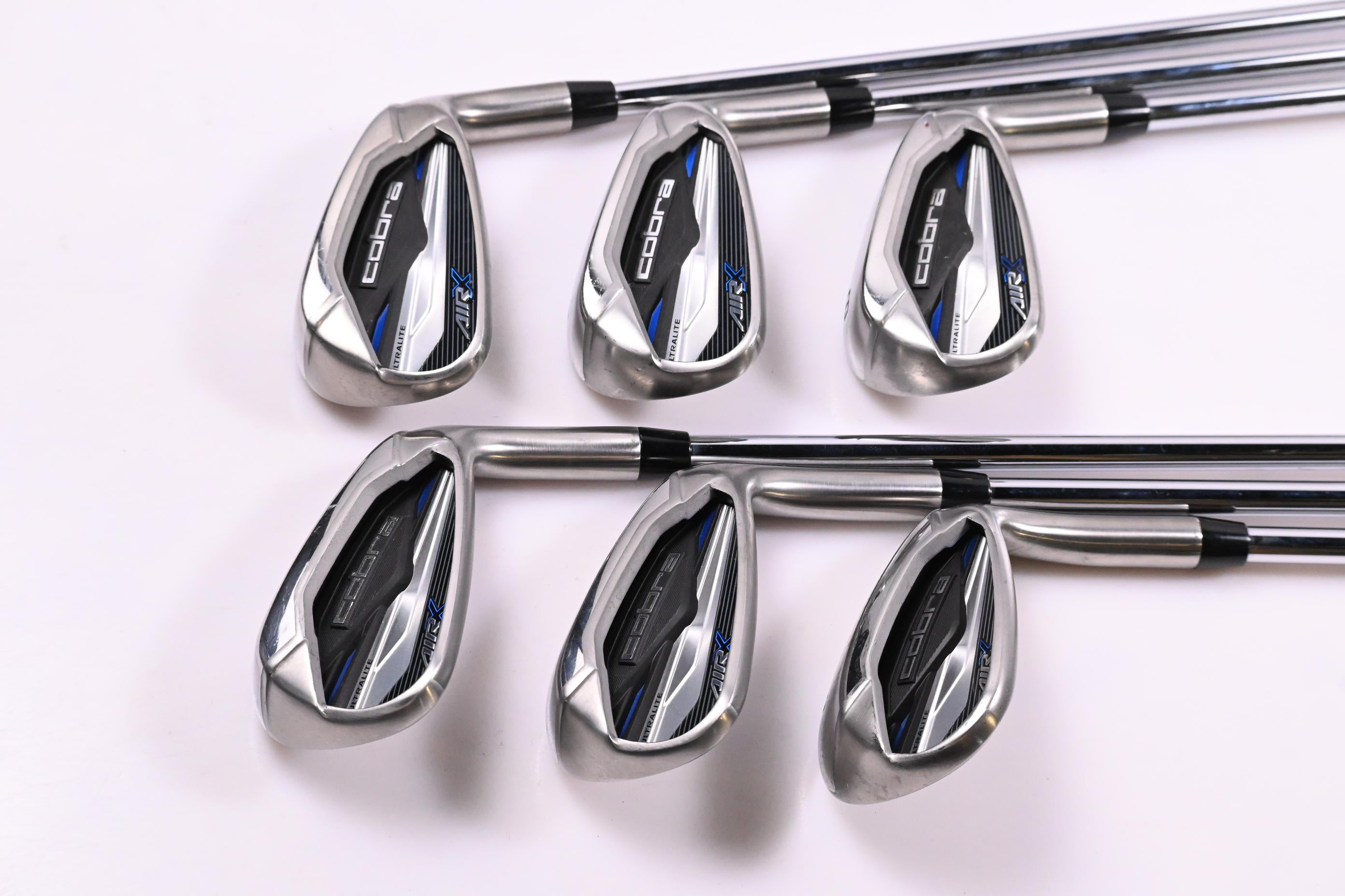 Cobra Air-X Irons / 6-PW+SW / Regular Flex Cobra Shafts