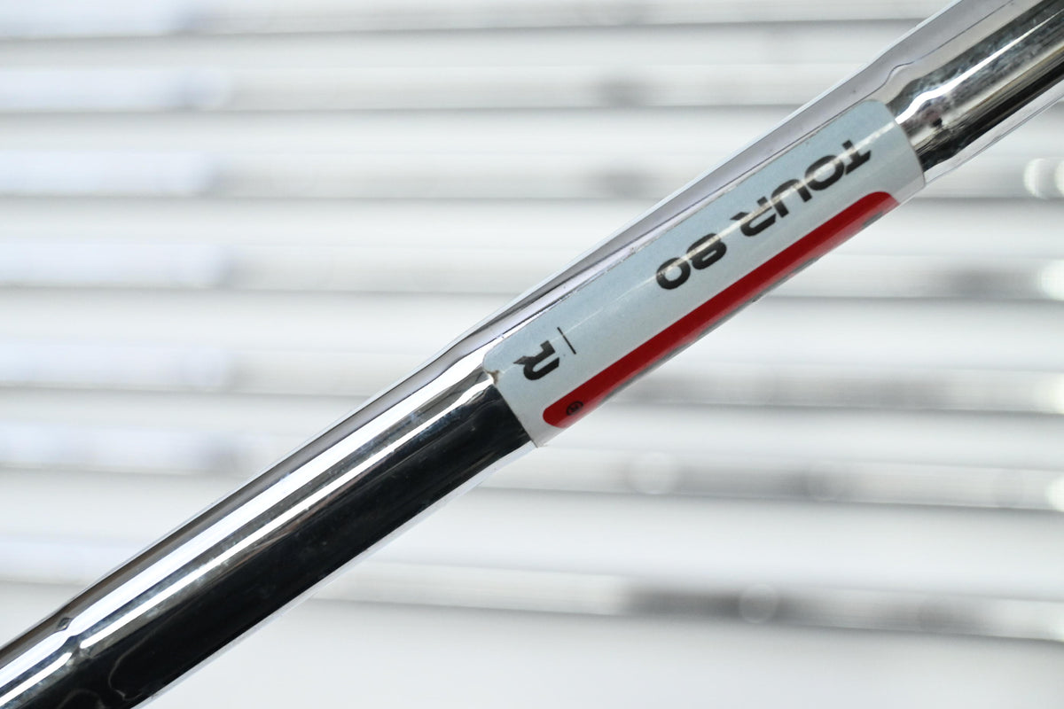 Cobra King F9 One Length Irons / 5-PW+GW+SW / Regular Flex KBS Tour 80 Shafts