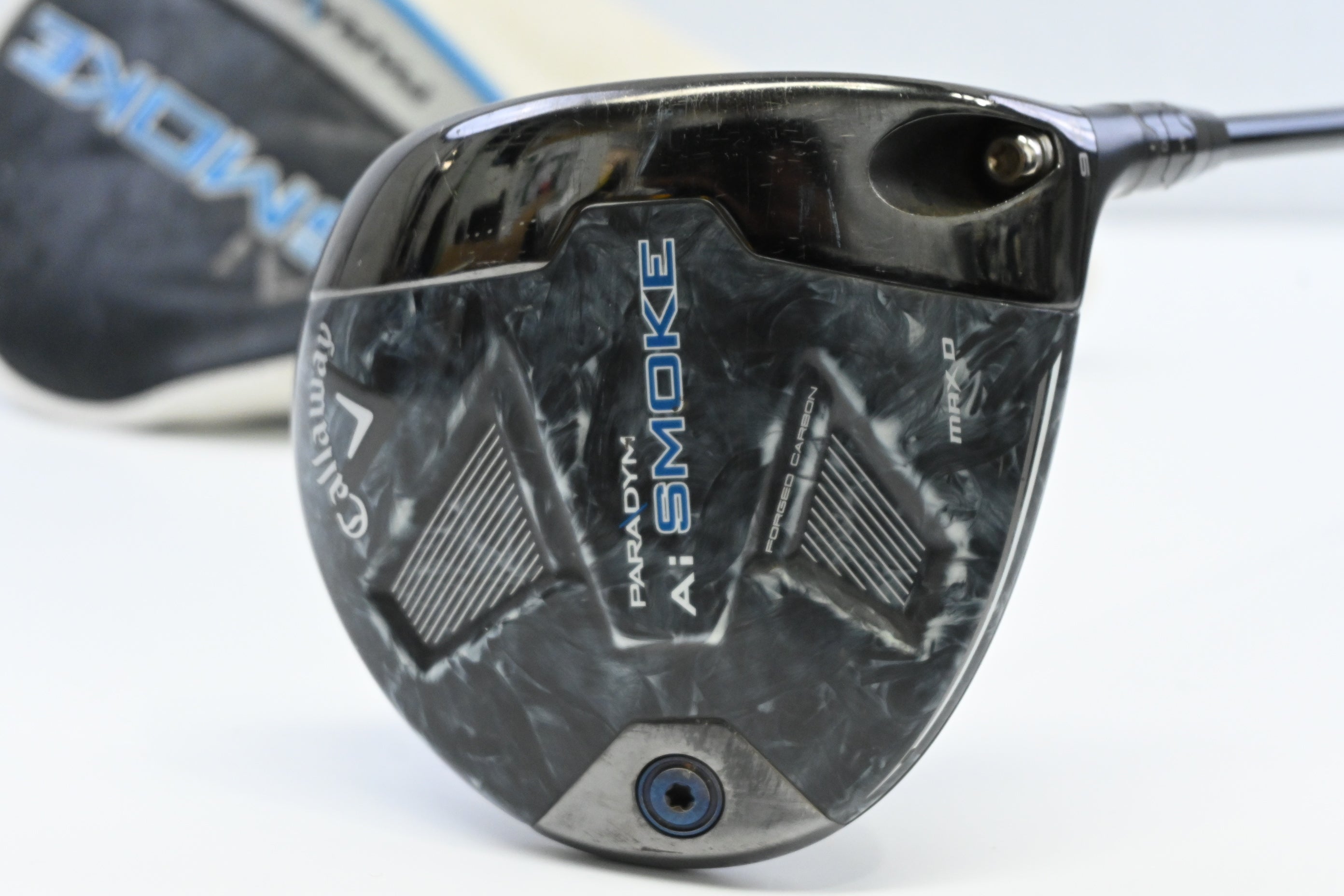 Callaway Paradym Ai Smoke Max D Driver / 9 Degree / Stiff Flex HZRDUS Smoke Red