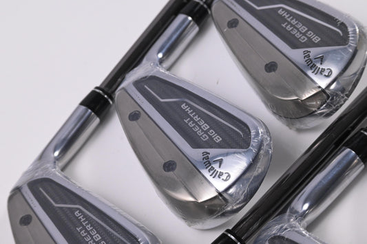 Callaway Great Big Bertha 2023 Irons / 6-PW+SW / Regular Flex UST Helium NC 60