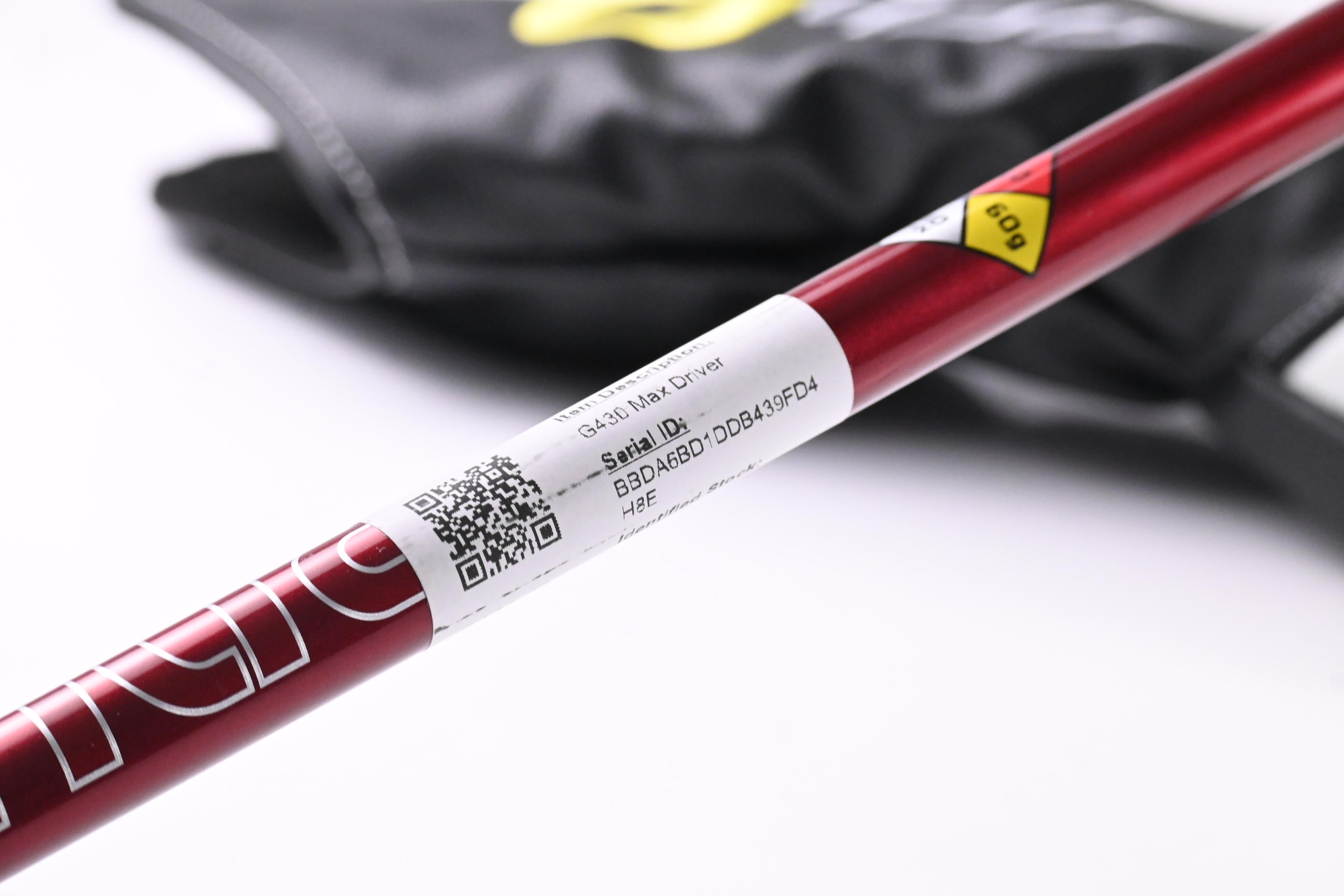 Ping G430 Max Driver / 10.5 Degree / Stiff Flex HZRDUS Smoke RDX Red 60 Shaft