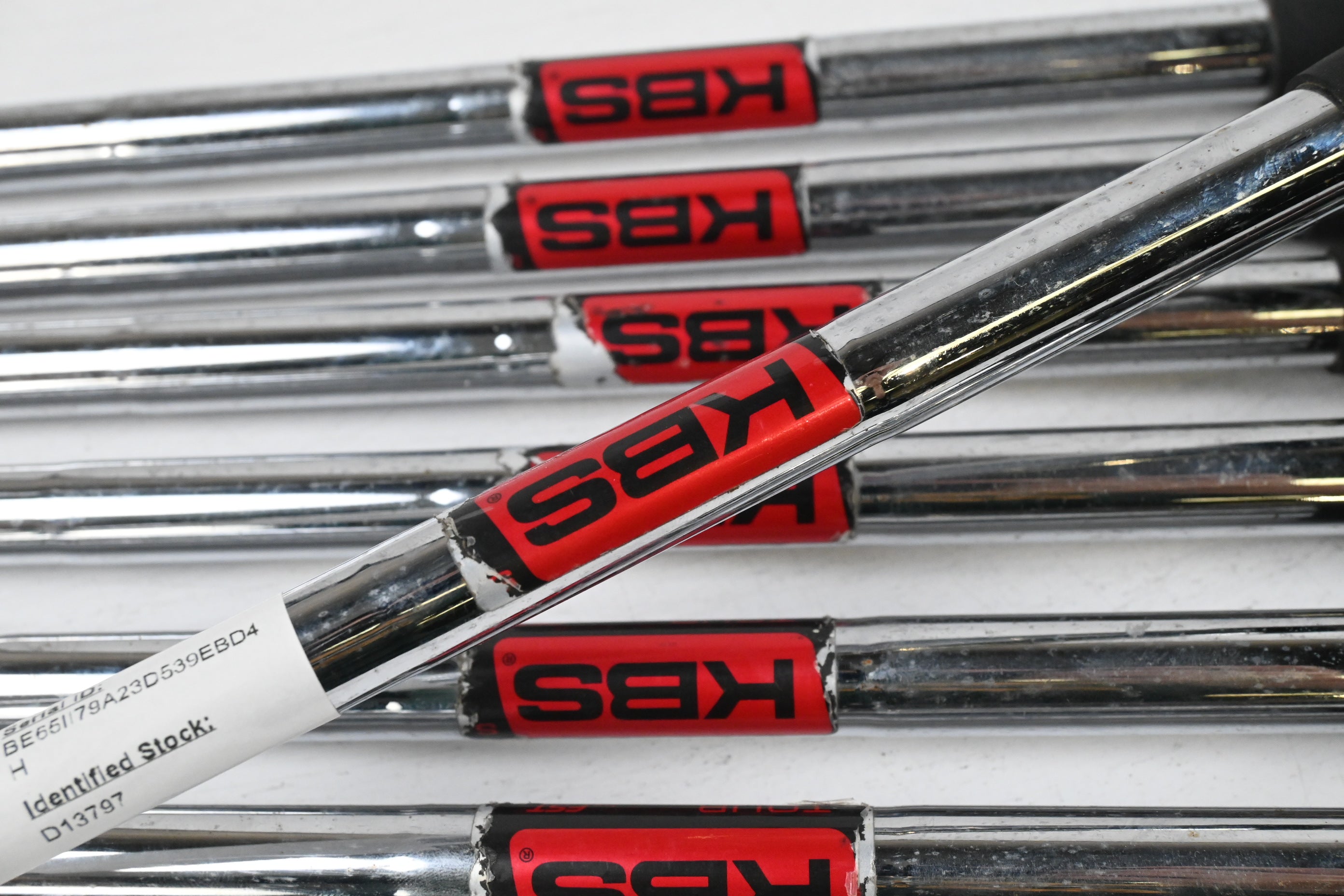 Taylormade RSi TP Irons / 4-PW / Stiff Flex KBS Tour Shafts