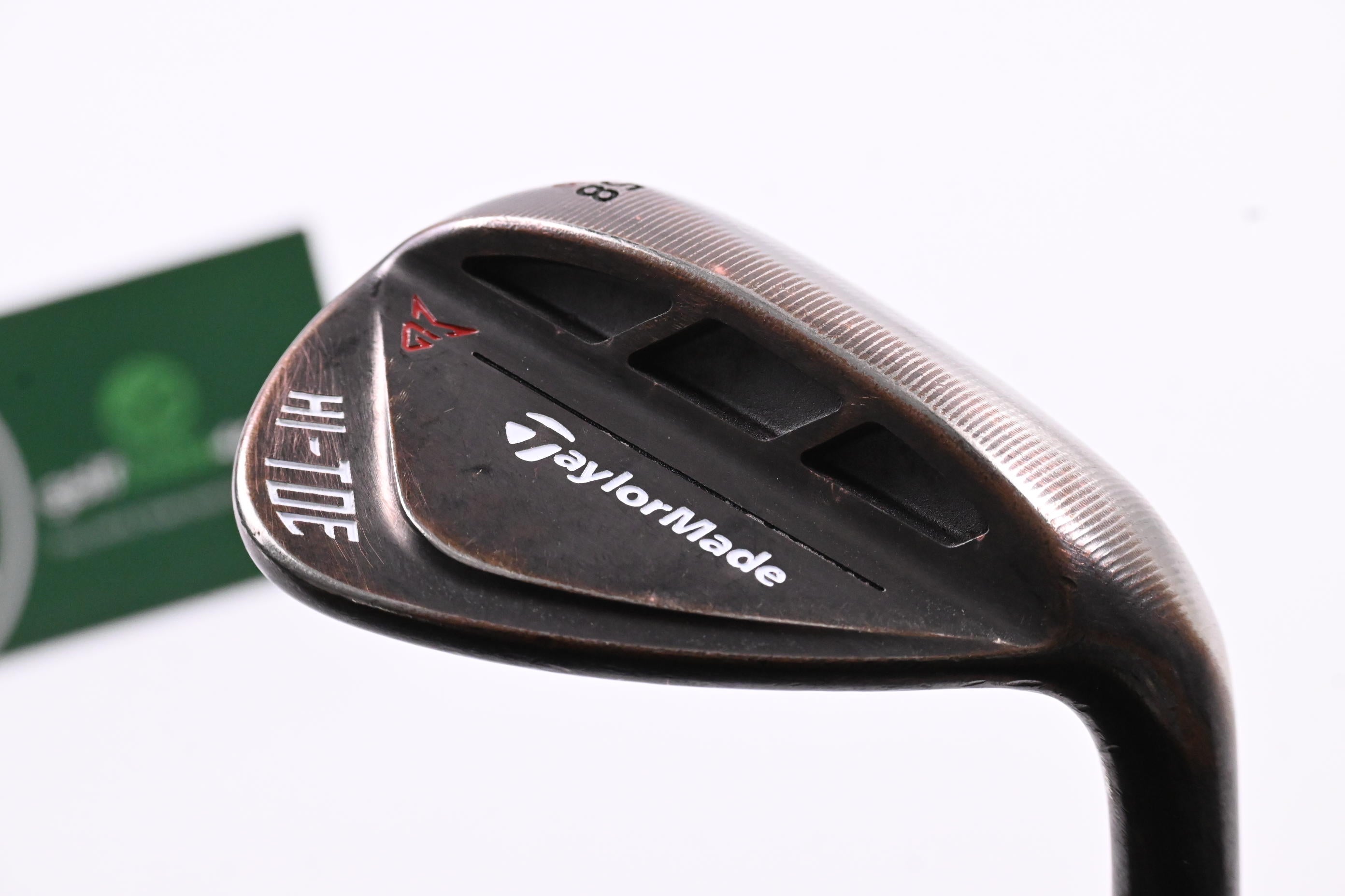 Taylormade Hi-Toe Raw Lob Wedge / 58 Degree / Wedge Flex KBS Hi-Rev 2.0 115