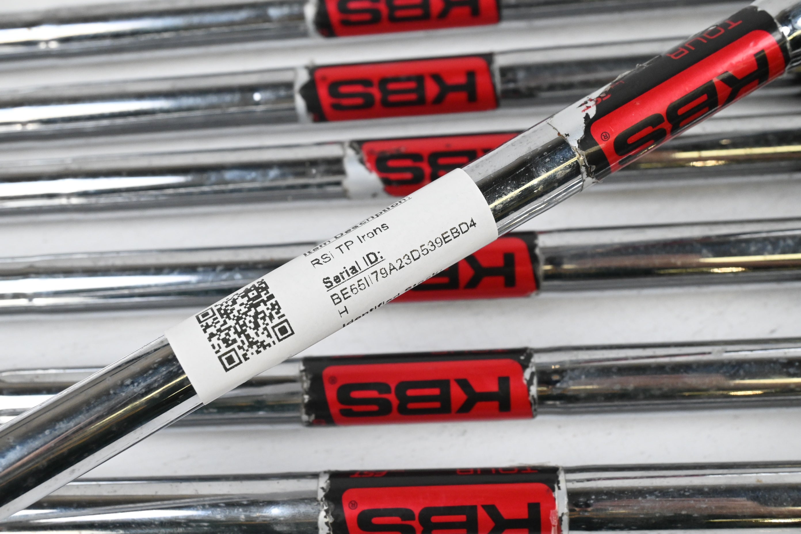 Taylormade RSi TP Irons / 4-PW / Stiff Flex KBS Tour Shafts