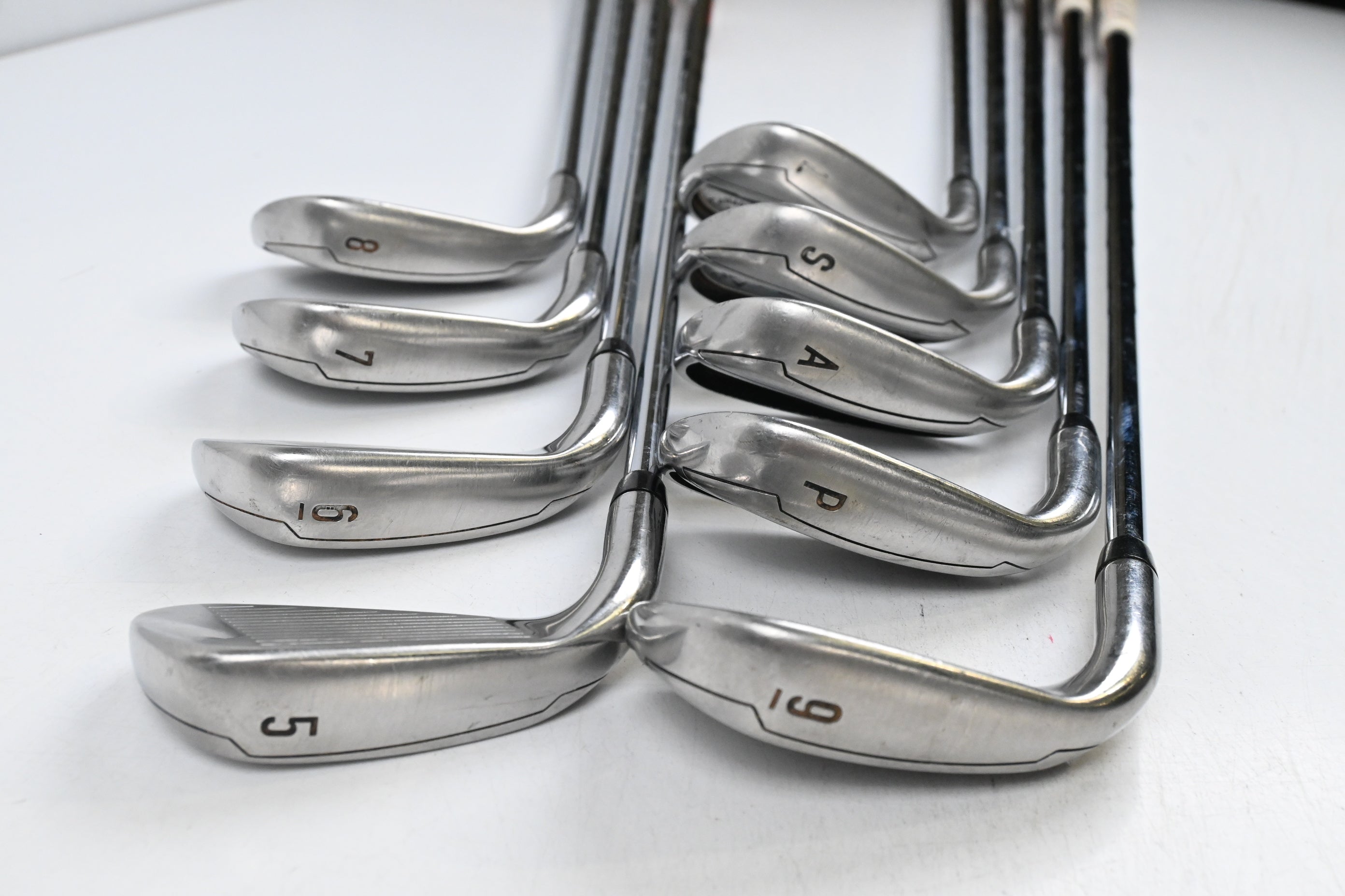 Callaway Steelhead XR Irons / 5-PW+GW+SW+LW / Regular Flex Speedstep 85 Shafts