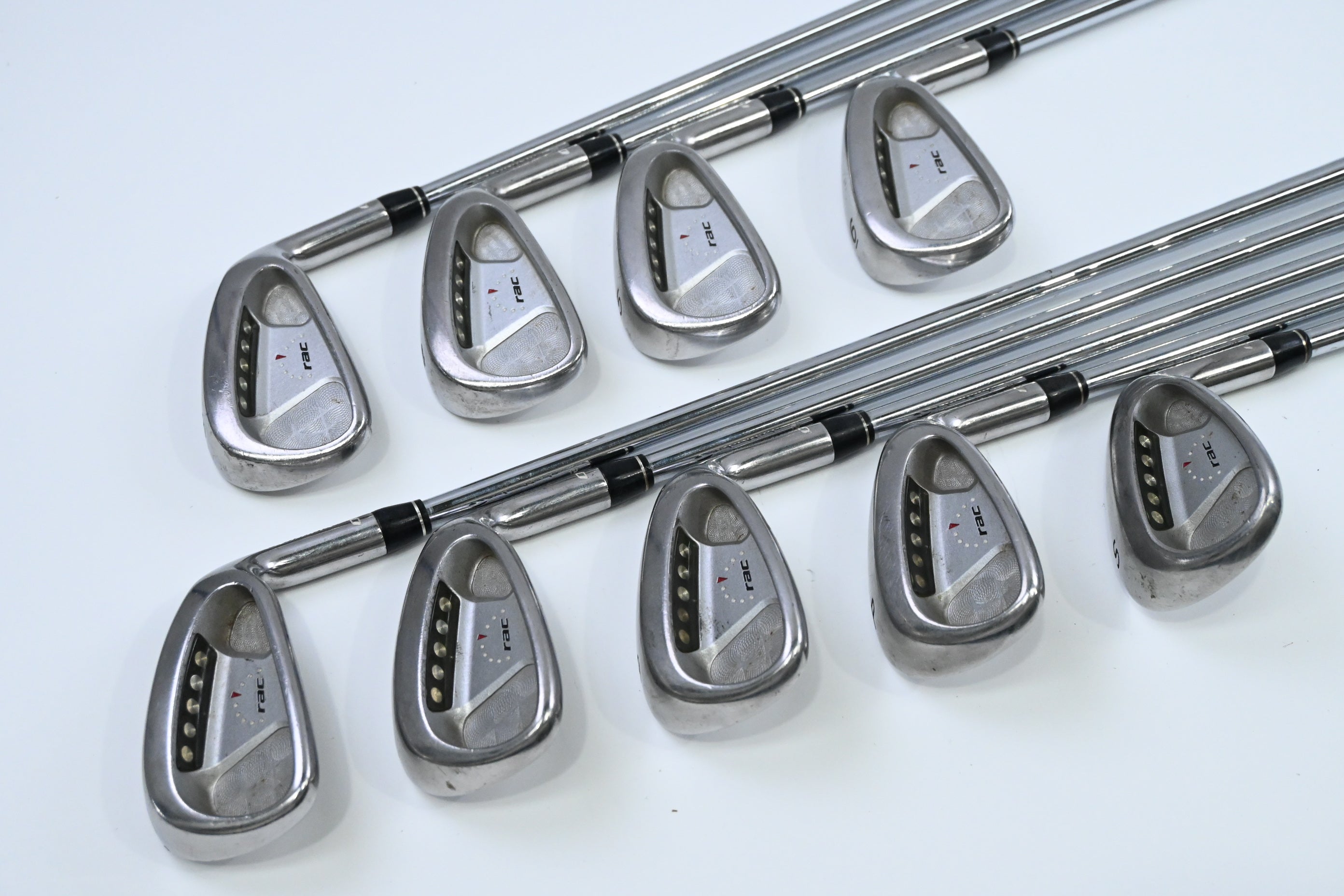 Taylormade RAC OS Irons / 3-PW+SW / Regular Flex Taylormade Precision 95 Shafts