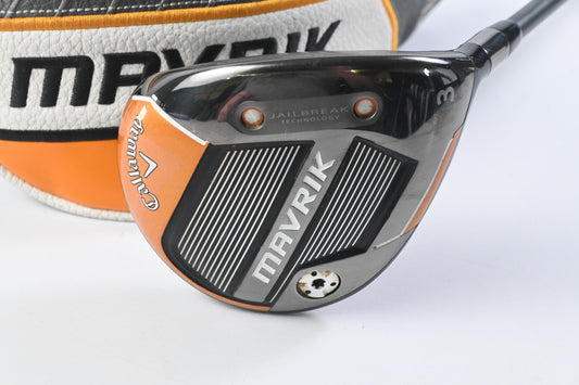Callaway Mavrik #3 Wood / 15 Degree / Stiff Flex HZRDUS Smoke Black 70 Shaft