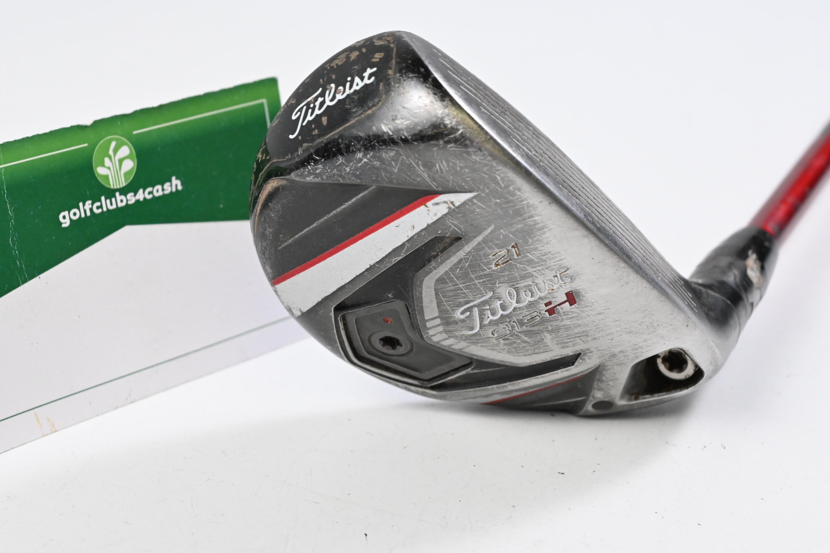 Titleist 913H #3 Hybrid / 21 Degree / Regular Flex Bassara Red 60 Shaft