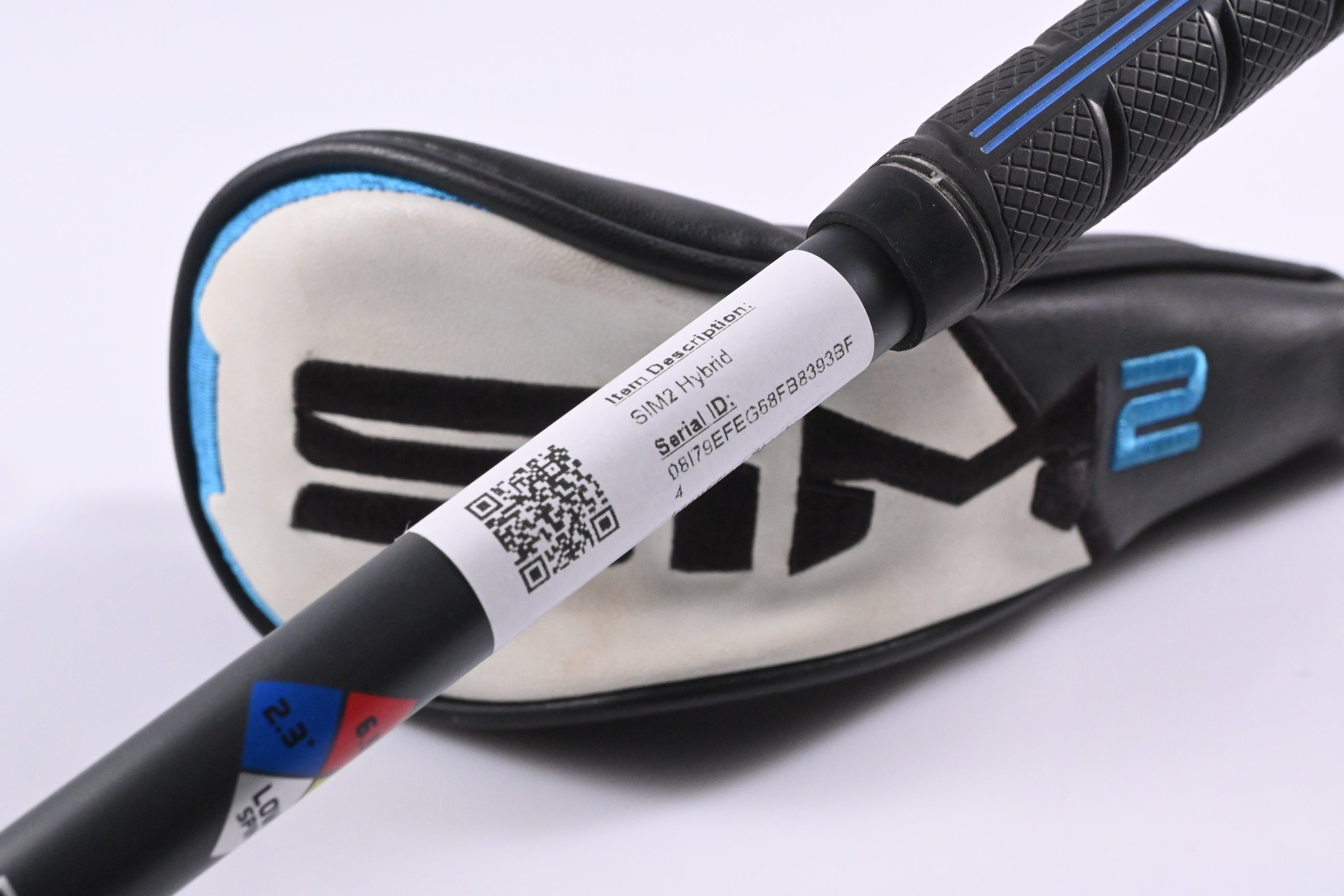 Taylormade SIM2 #4 Hybrid / 22 Degree / X-Flex Project X HZRDUS Smoke Black 90