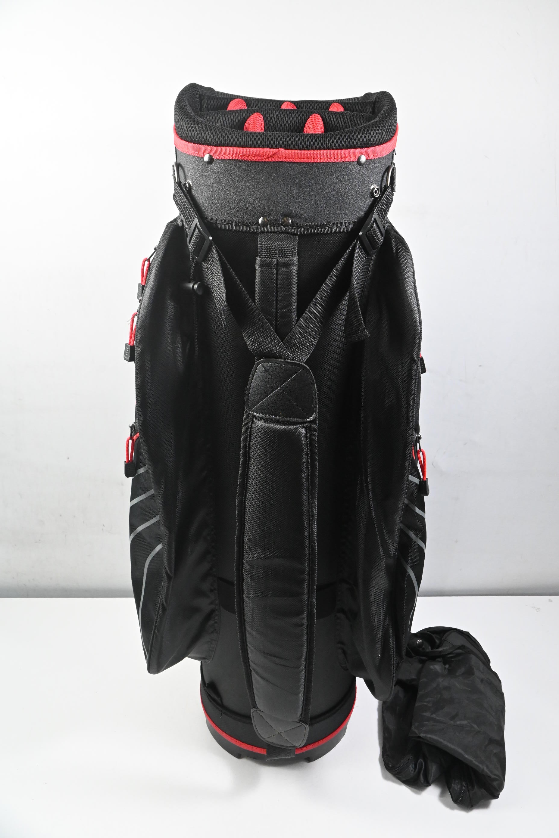 Caddy Matic Cart Bag / 14-Way Divider / Black, Red