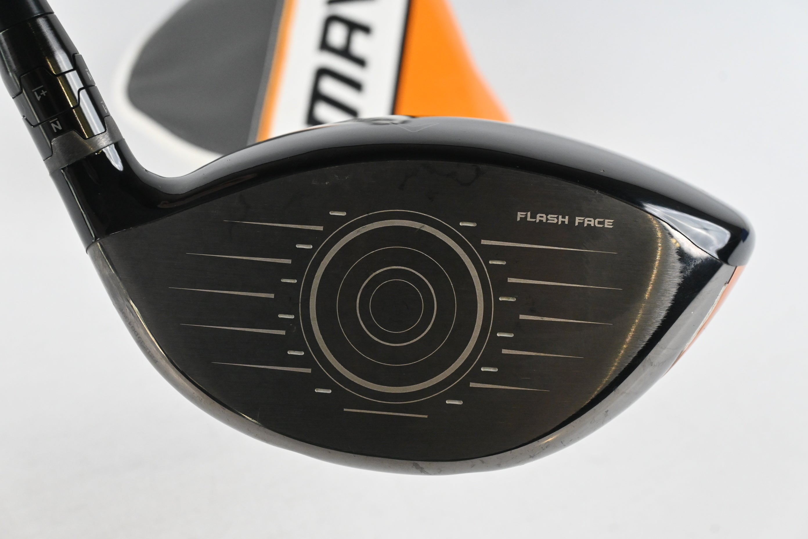 Left Hand Callaway Mavrik Driver / 10.5 Degree / Regular Flex HZRDUS T800 Orange