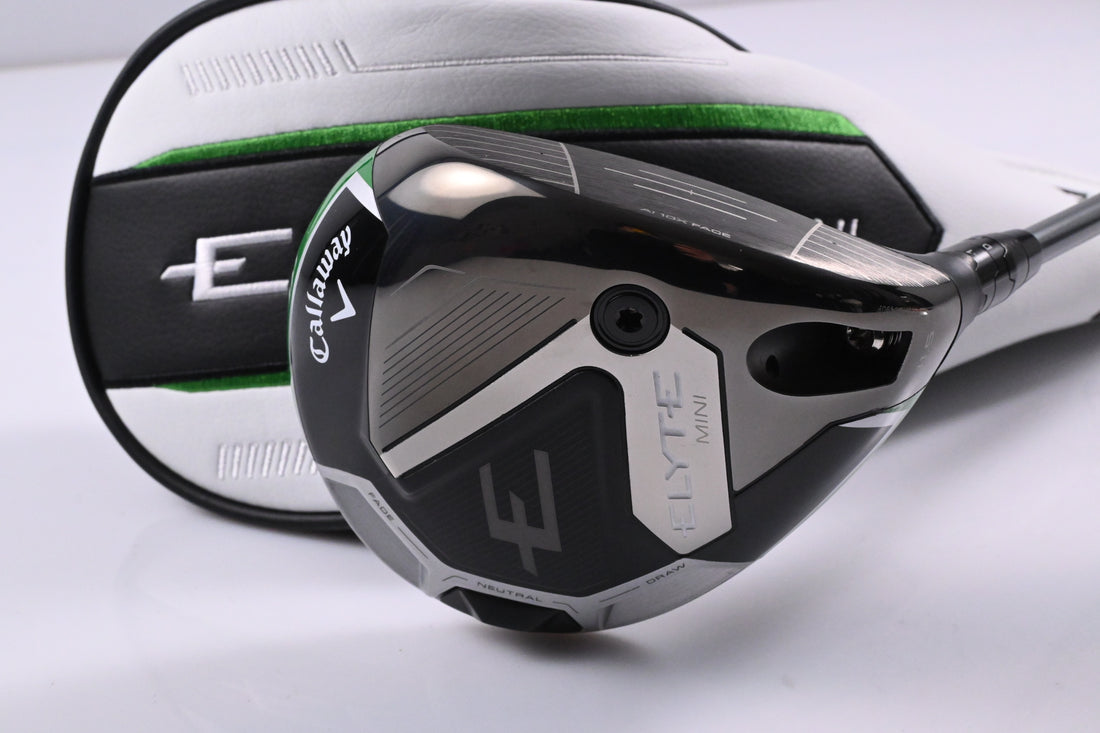 Callaway Elyte Mini Driver / 11.5 Degree / Stiff Flex Denali Charcoal 60 Shaft