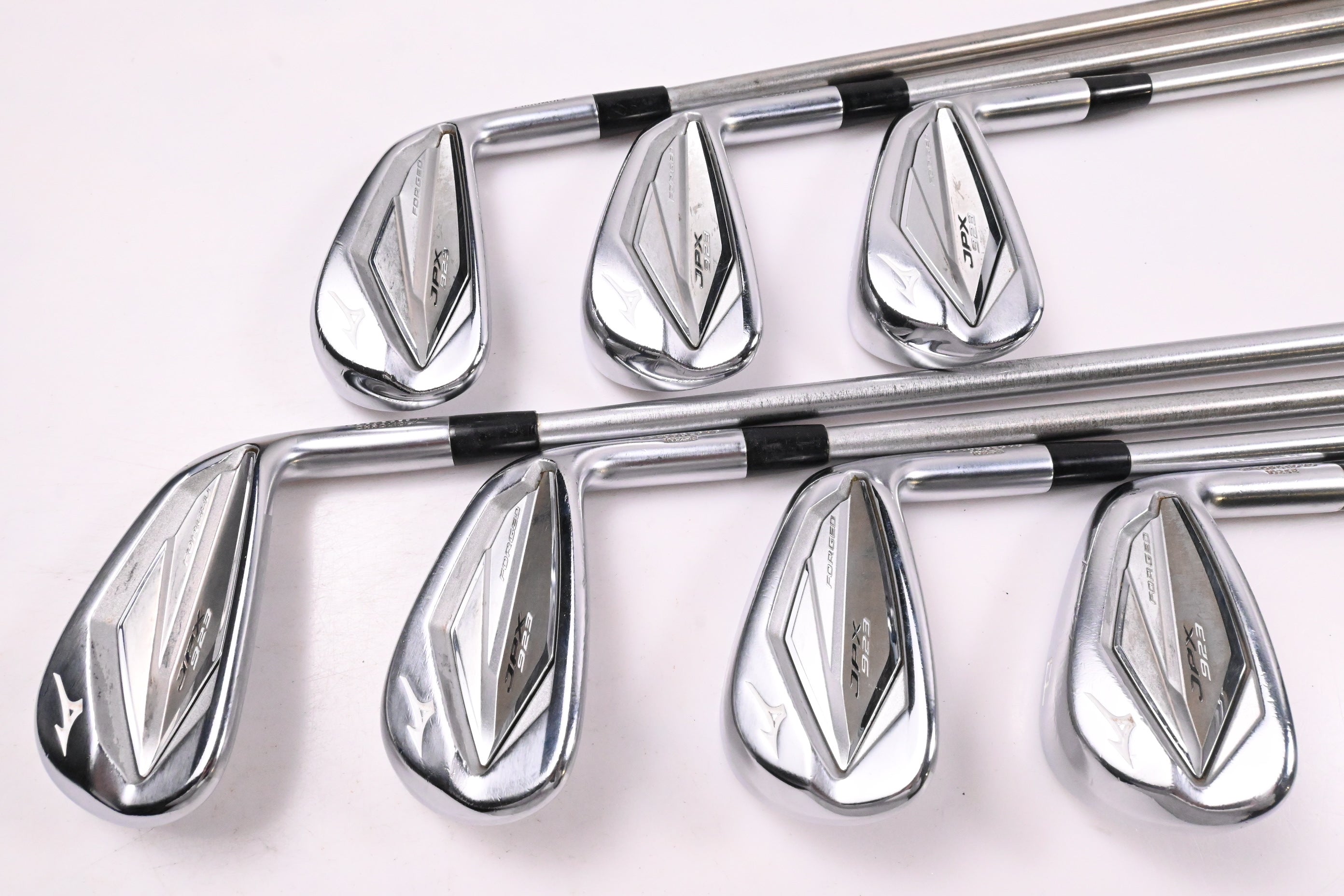 Mizuno JPX 923 Forged Irons / 4-PW / X-Flex KBS Tour C-Taper 130 Shafts