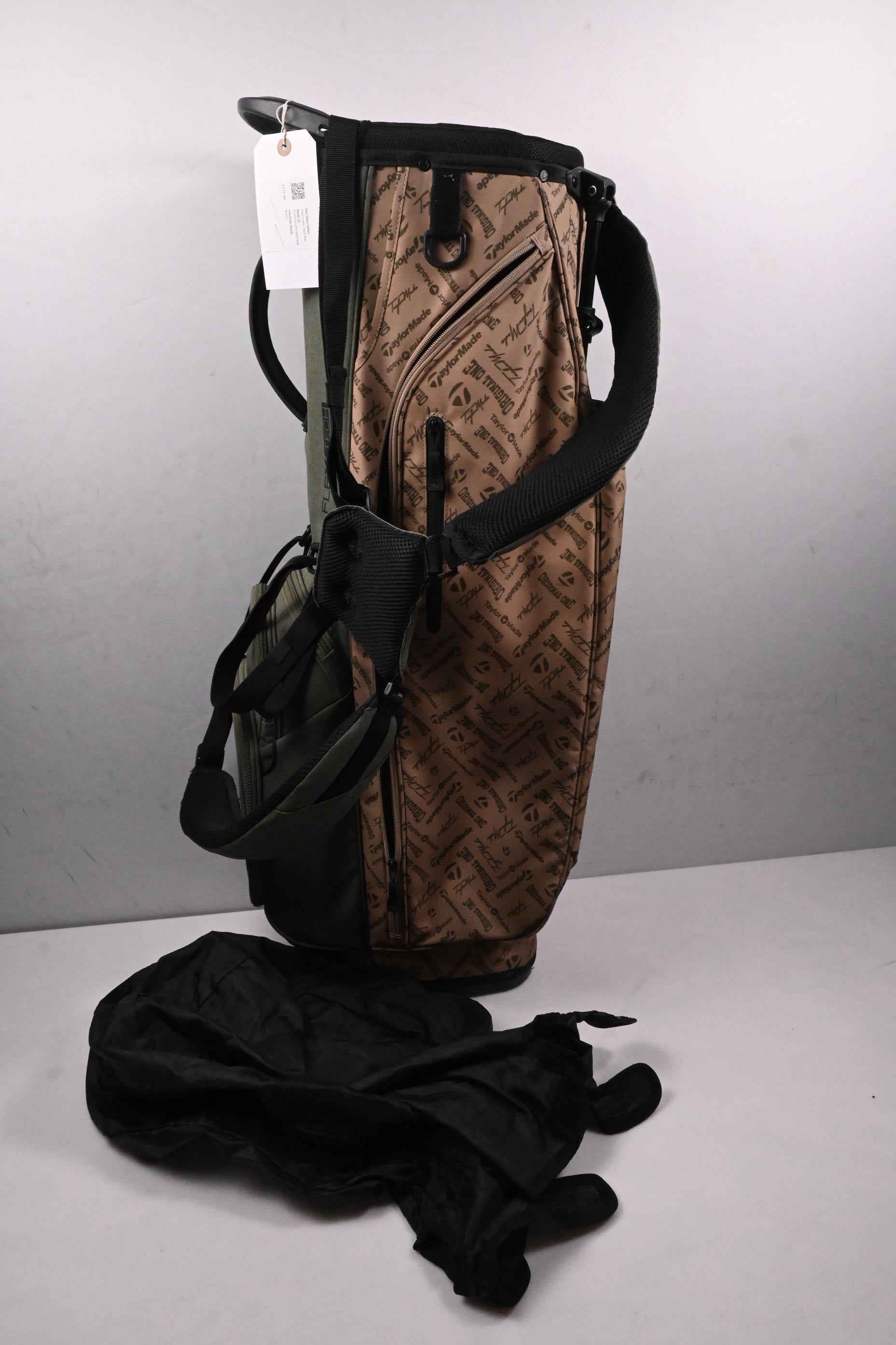 Taylormade Flex Tech Crossover Stand Bag / 14-Way Divider / Green, Brown