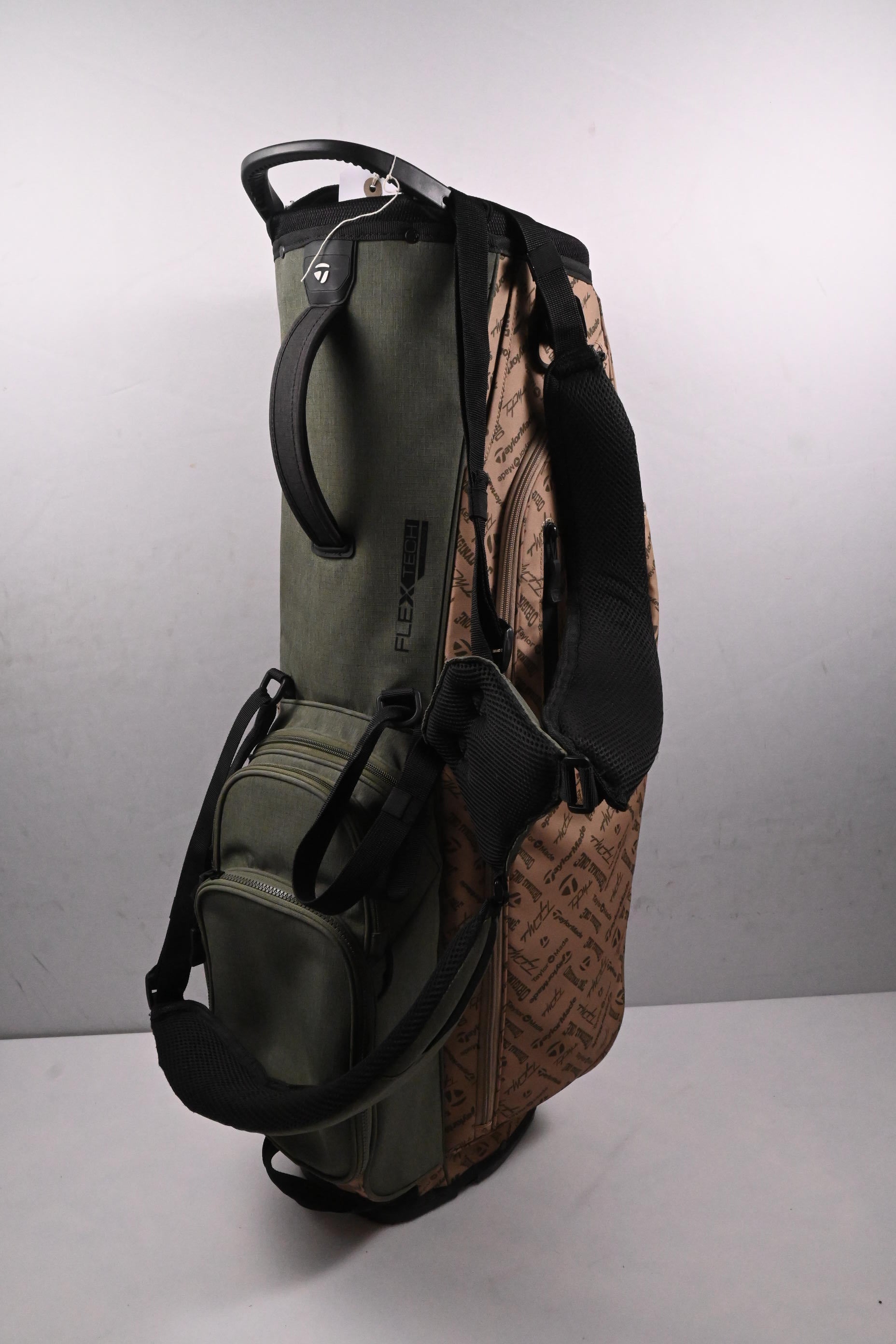 Taylormade Flex Tech Crossover Stand Bag / 14-Way Divider / Green, Brown
