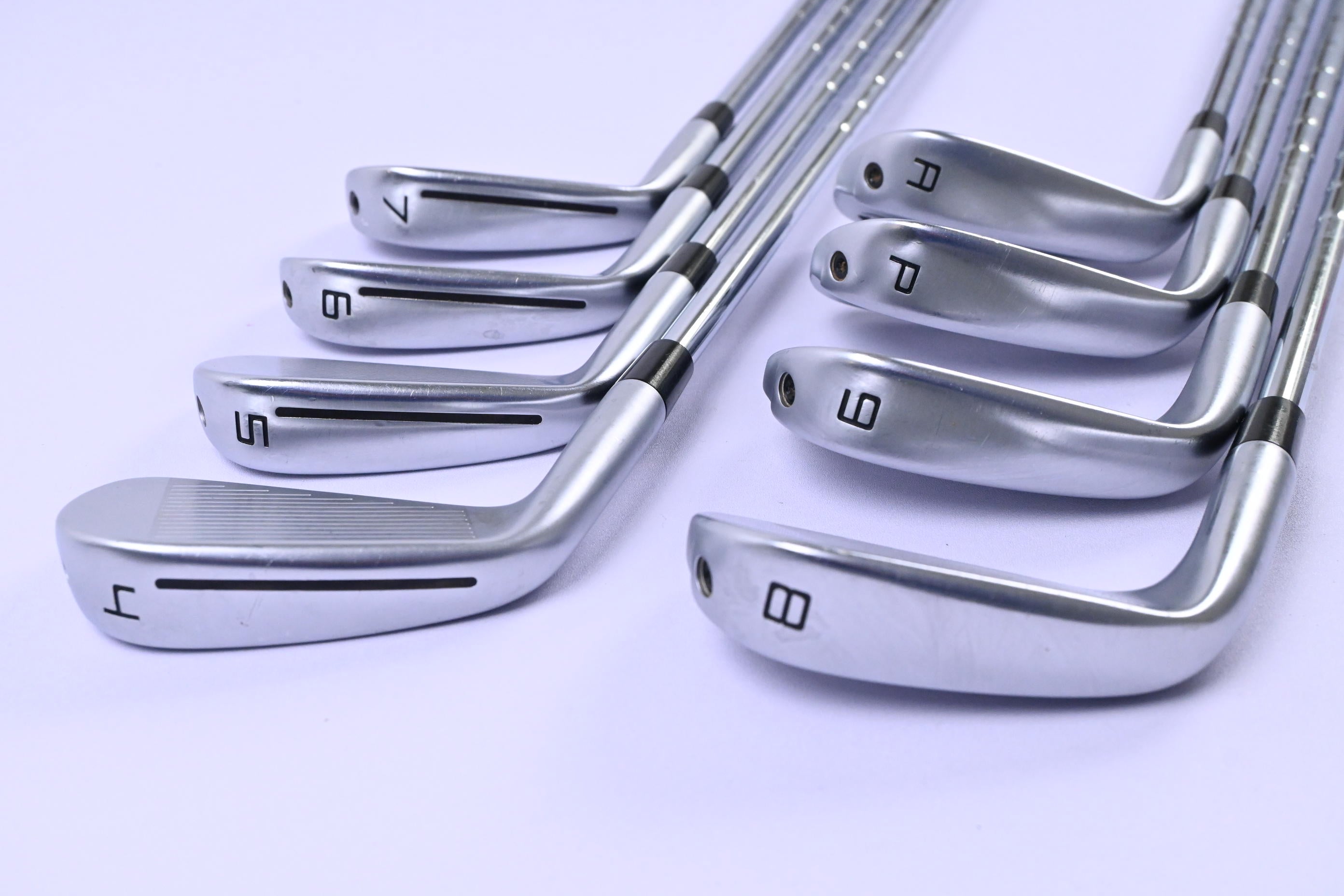 Taylormade P790 2023 Irons / 4-PW+GW / Stiff Flex KBS Tour-V 110 Shafts