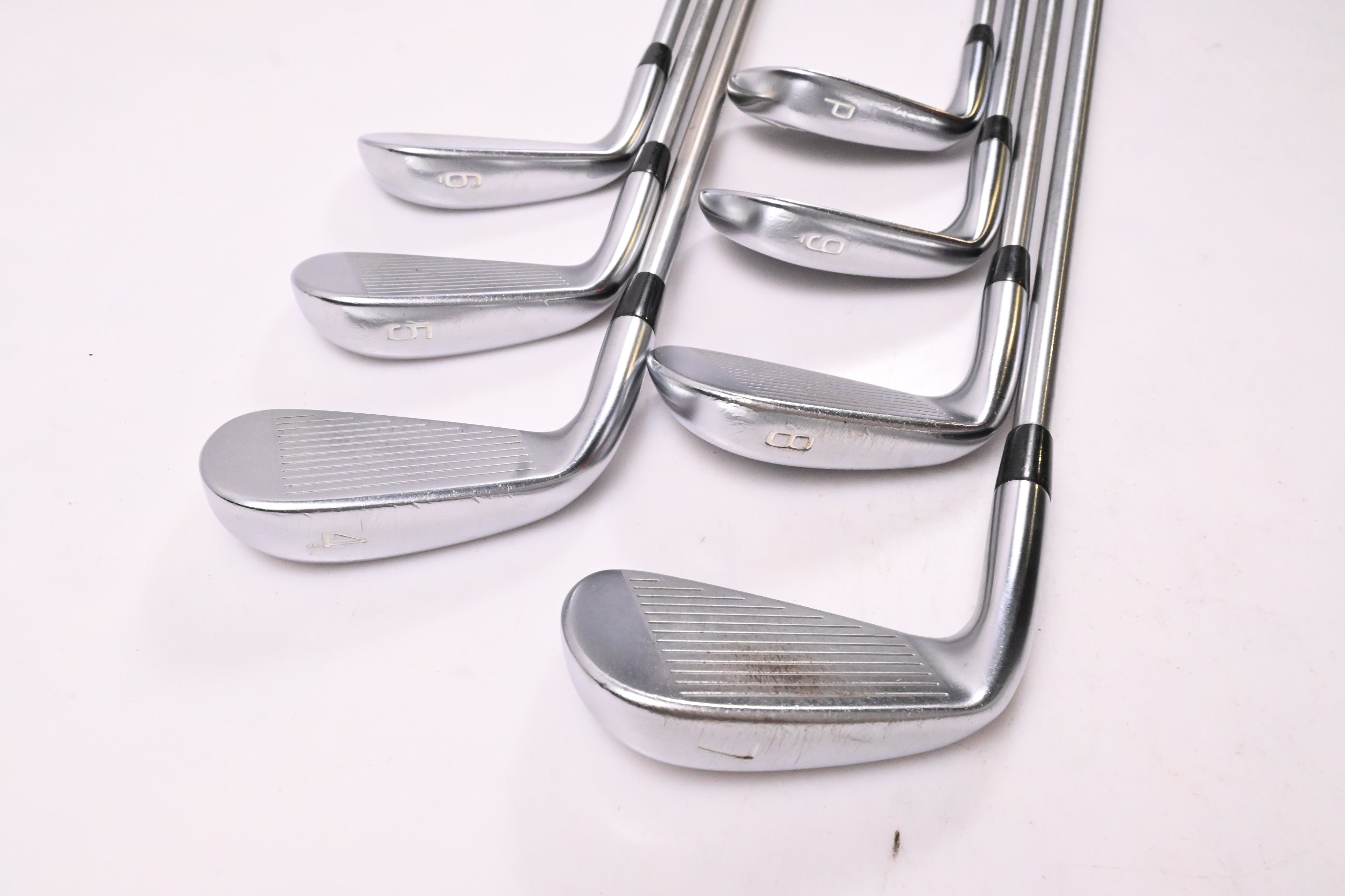 Mizuno JPX 923 Forged Irons / 4-PW / X-Flex KBS Tour C-Taper 130 Shafts