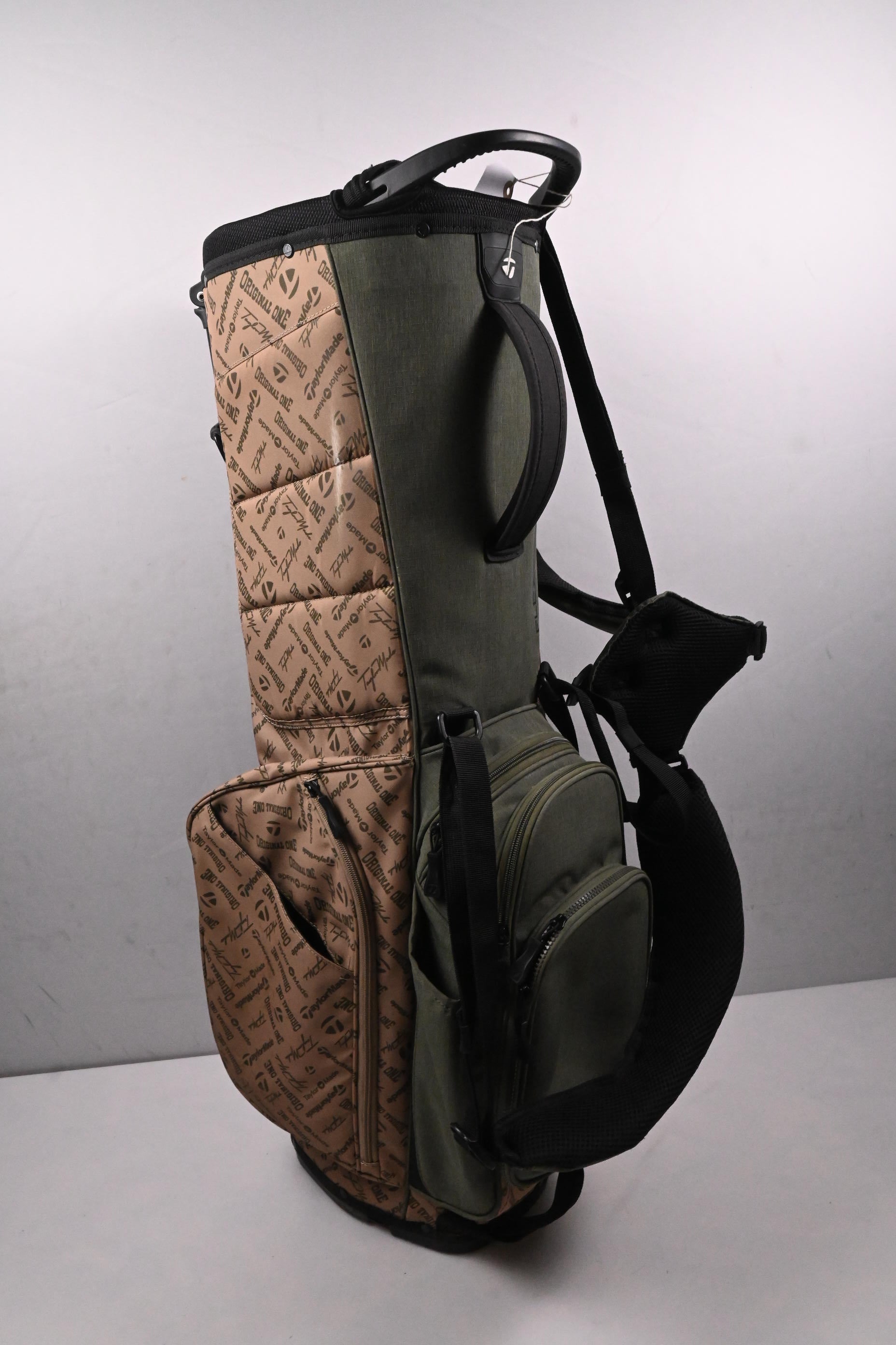 Taylormade Flex Tech Crossover Stand Bag / 14-Way Divider / Green, Brown