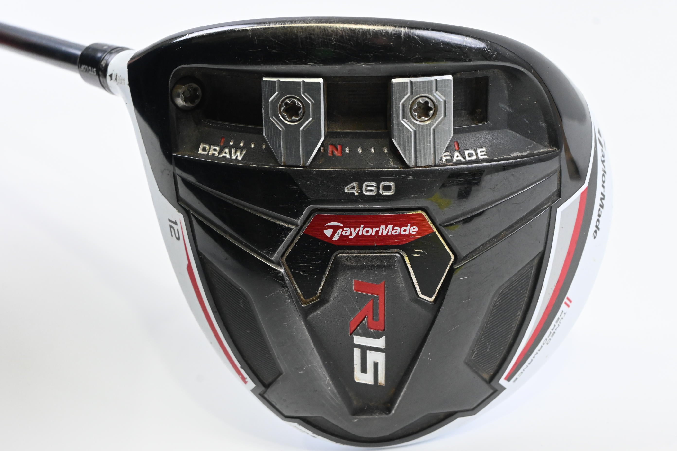 Left Hand Taylormade R15 Driver / 12 Degree / Senior Flex Fujikura Speeder 57