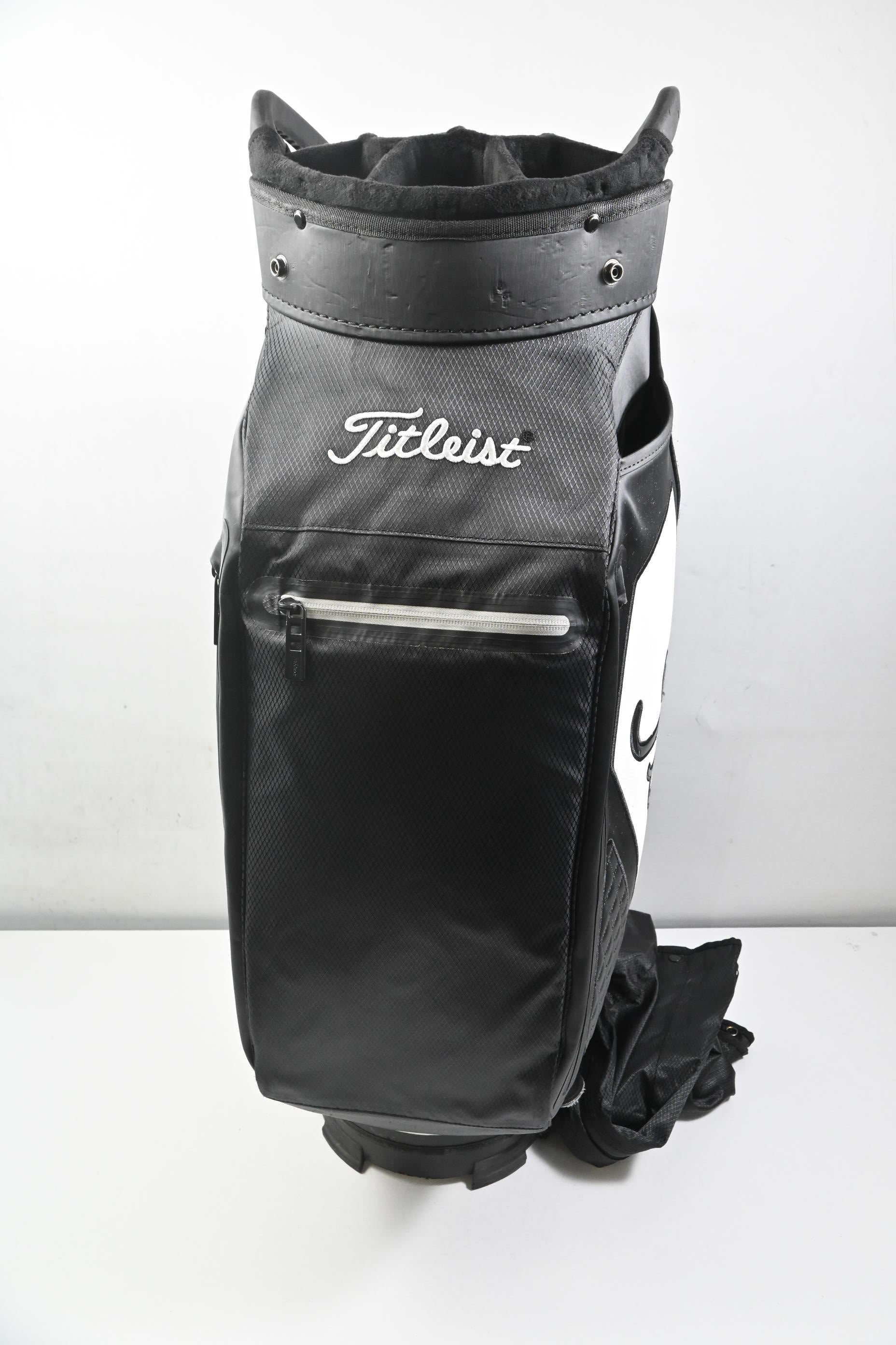 Titleist Cart Bag / 15-Way Divider / Black, White