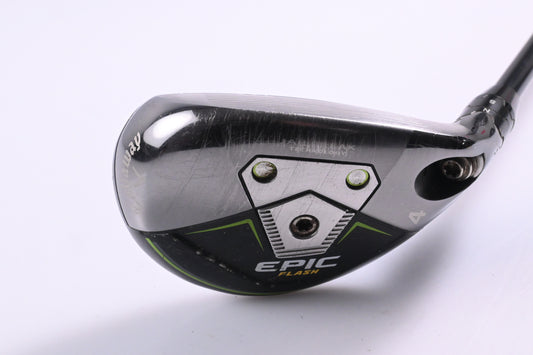 Callaway Epic Flash #4 Hybrid / 22 Degree / Regular Flex Tensei AV White 65 Shaft