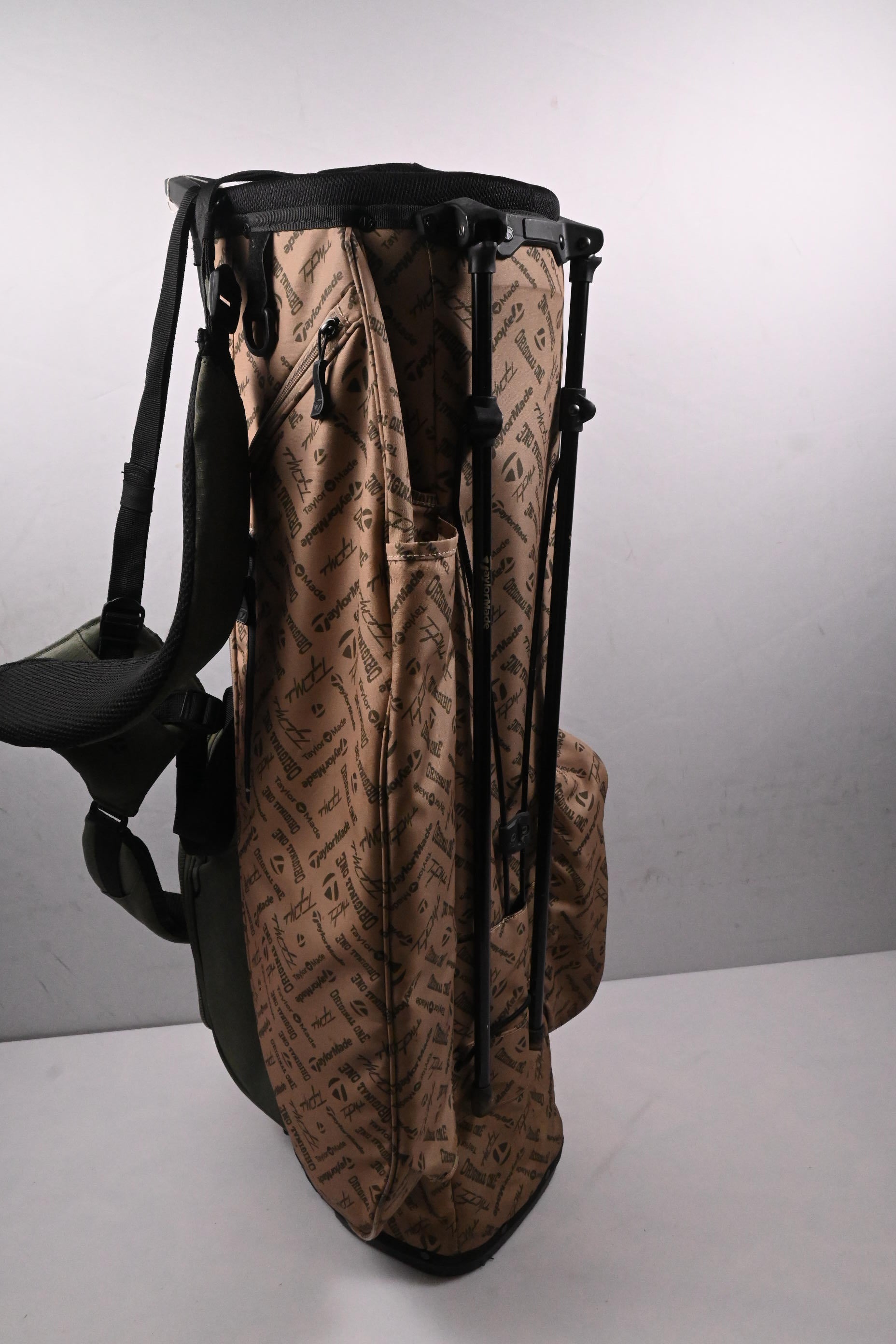 Taylormade Flex Tech Crossover Stand Bag / 14-Way Divider / Green, Brown