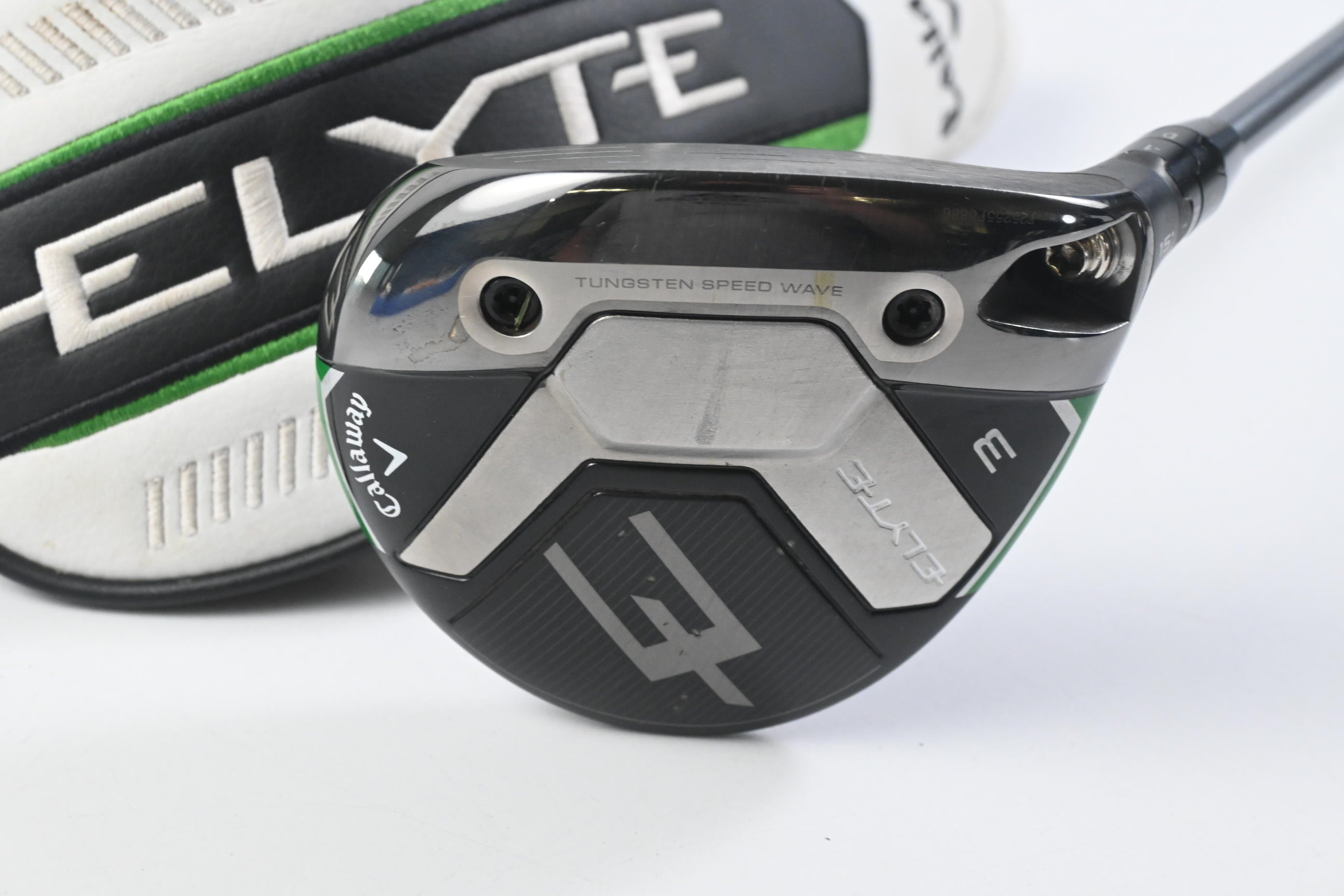 Callaway Elyte #3 Wood / 15 Degree / Stiff Flex Denali Charcoal 60 Shaft