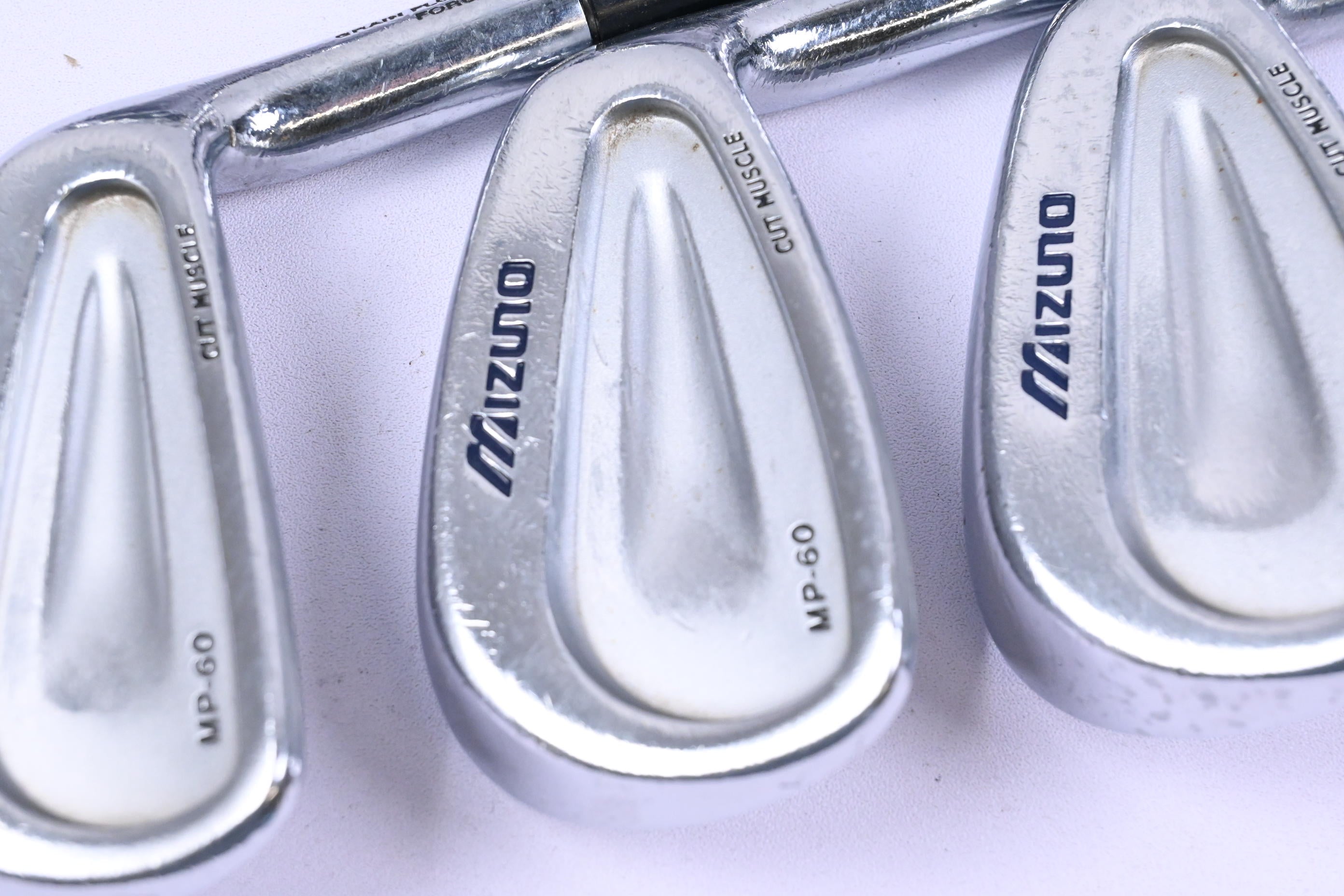 Mizuno MP-60 Irons / 3-PW / Regular Flex Dynamic Gold R300 Shafts