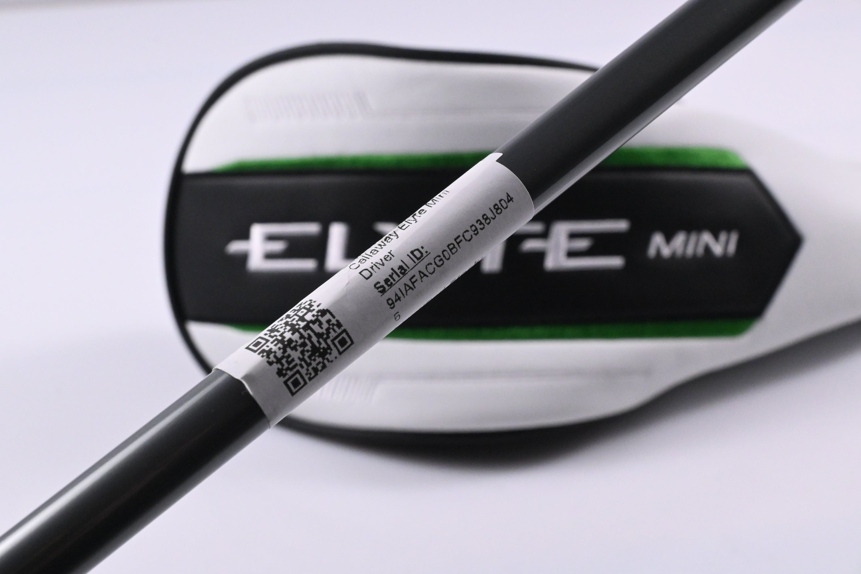 Callaway Elyte Mini Driver / 11.5 Degree / Stiff Flex Denali Charcoal 60 Shaft