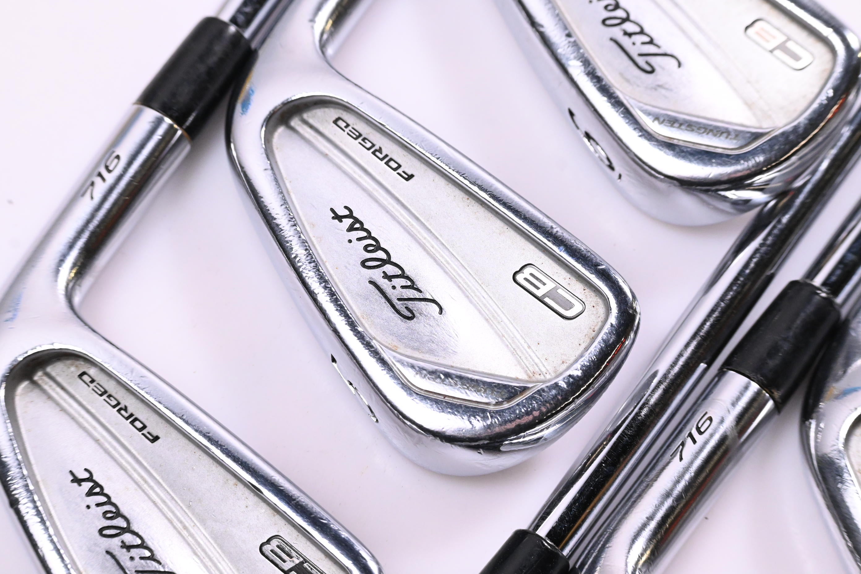Titleist 716 CB Irons / 4-PW / Stiff Flex Dynamic Gold AMT S300 Shafts