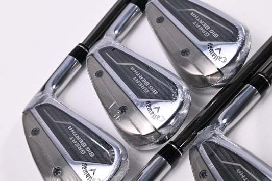 Callaway Great Big Bertha 2023 Irons / 6-PW+SW / Regular Flex UST Helium NC 60