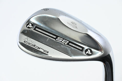 Cobra King Snakebite 2021 Lob Wedge / 58 Degree / Stiff Flex KBS Hi-Rev 2.0 125