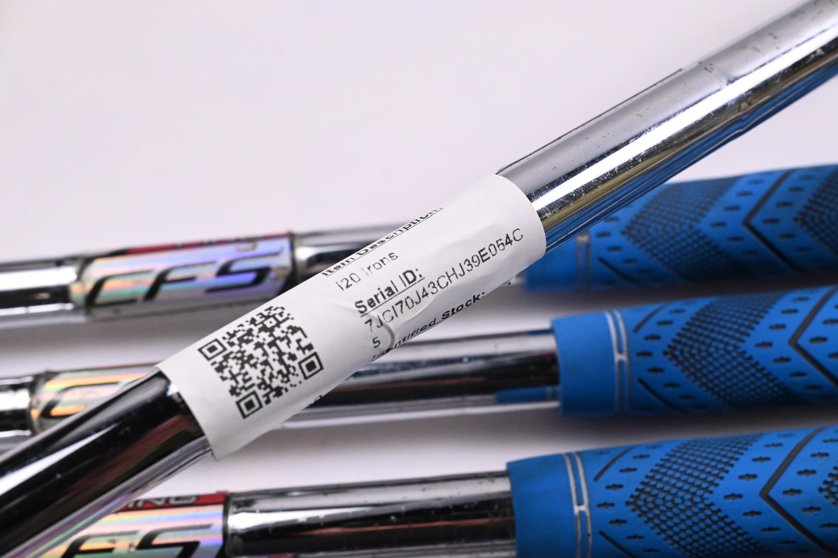 Ping i20 Irons / 4-pW+GW+SW / White Dot / Stiff Flex Ping CFS Shafts