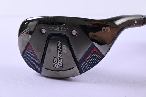 Callaway Big Bertha B21 #3 Hybrid / 19 Degree / Senior Flex Callaway RCH 65