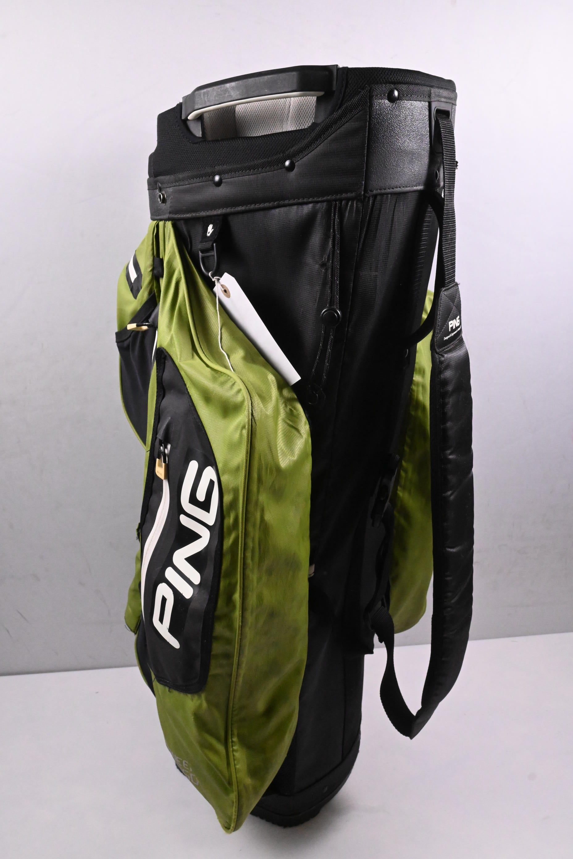 Ping Pioneer Monsoon Cart Bag / 15-Way Divider / Green, Black
