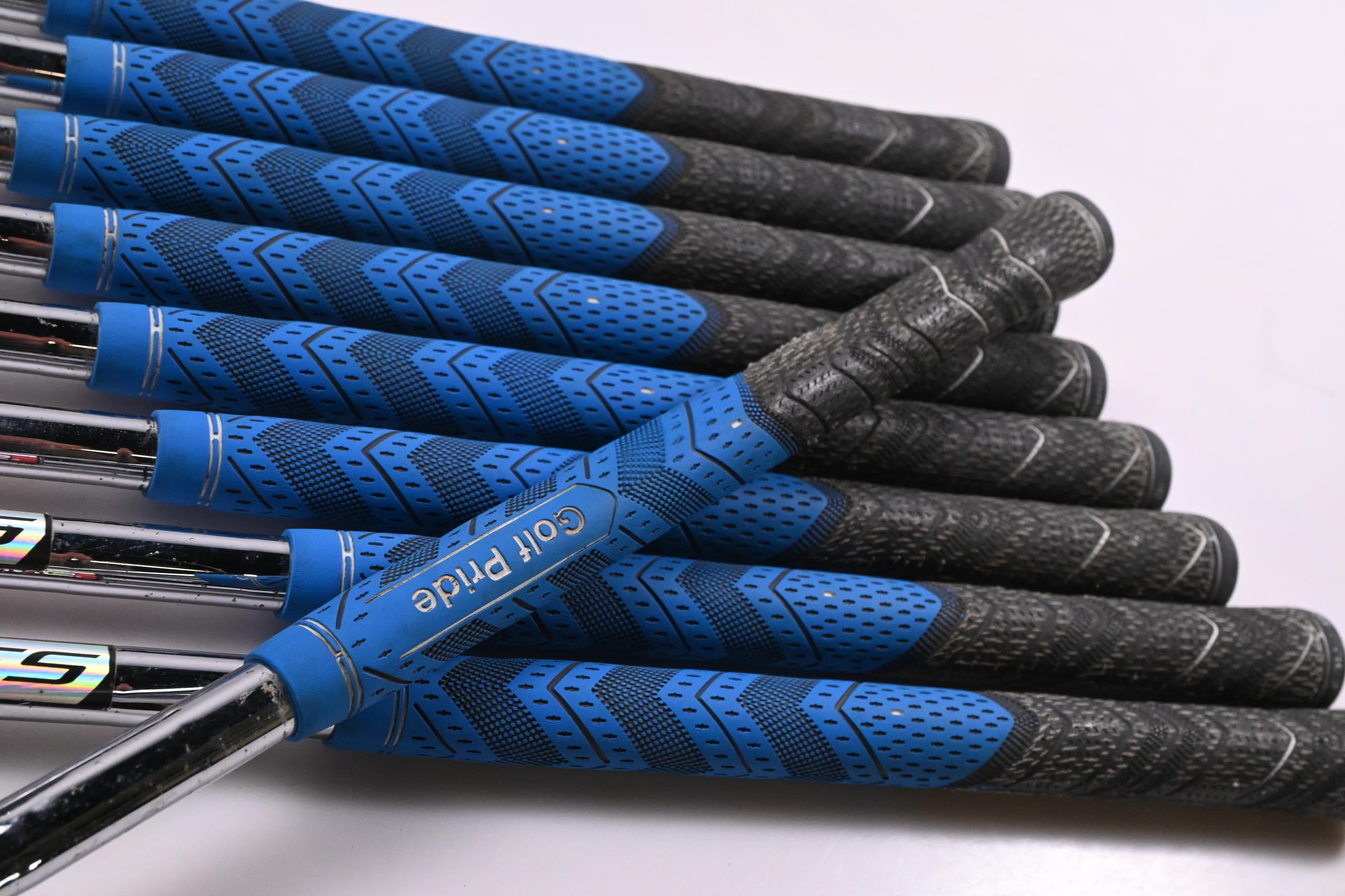 Ping i20 Irons / 4-pW+GW+SW / White Dot / Stiff Flex Ping CFS Shafts