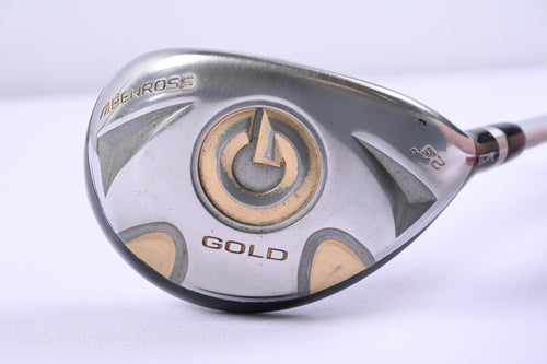 Benross Gold Legend #4 Hybrid / 23 Degree / Senior Flex Aldila Gold Legend Shaft