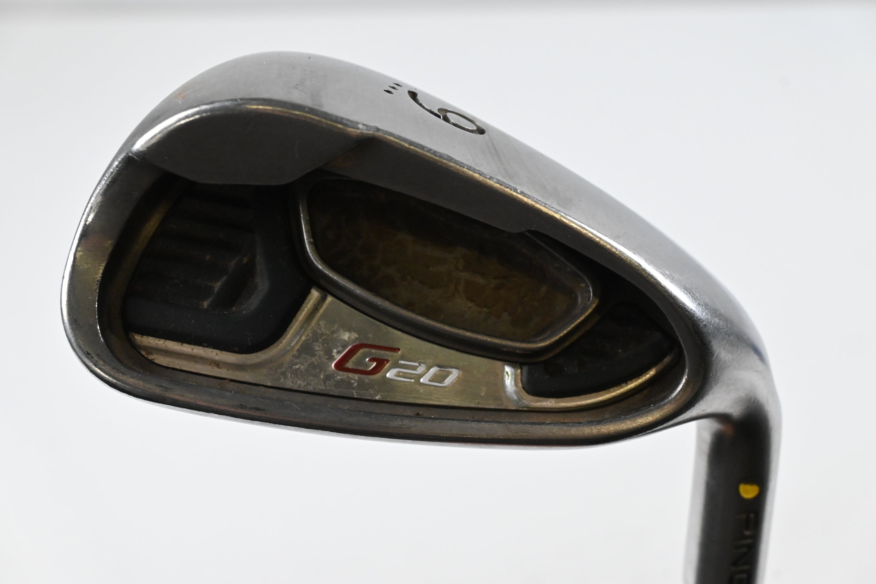 Ping G20 #9 Iron / Yellow Dot / Regular Flex Ping TFC 169 Shaft