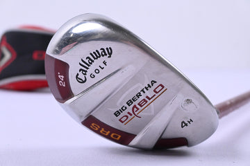 Callaway Big Bertha Diablo #4 Hybrid / 24 Degree / Regular Flex Callaway 60