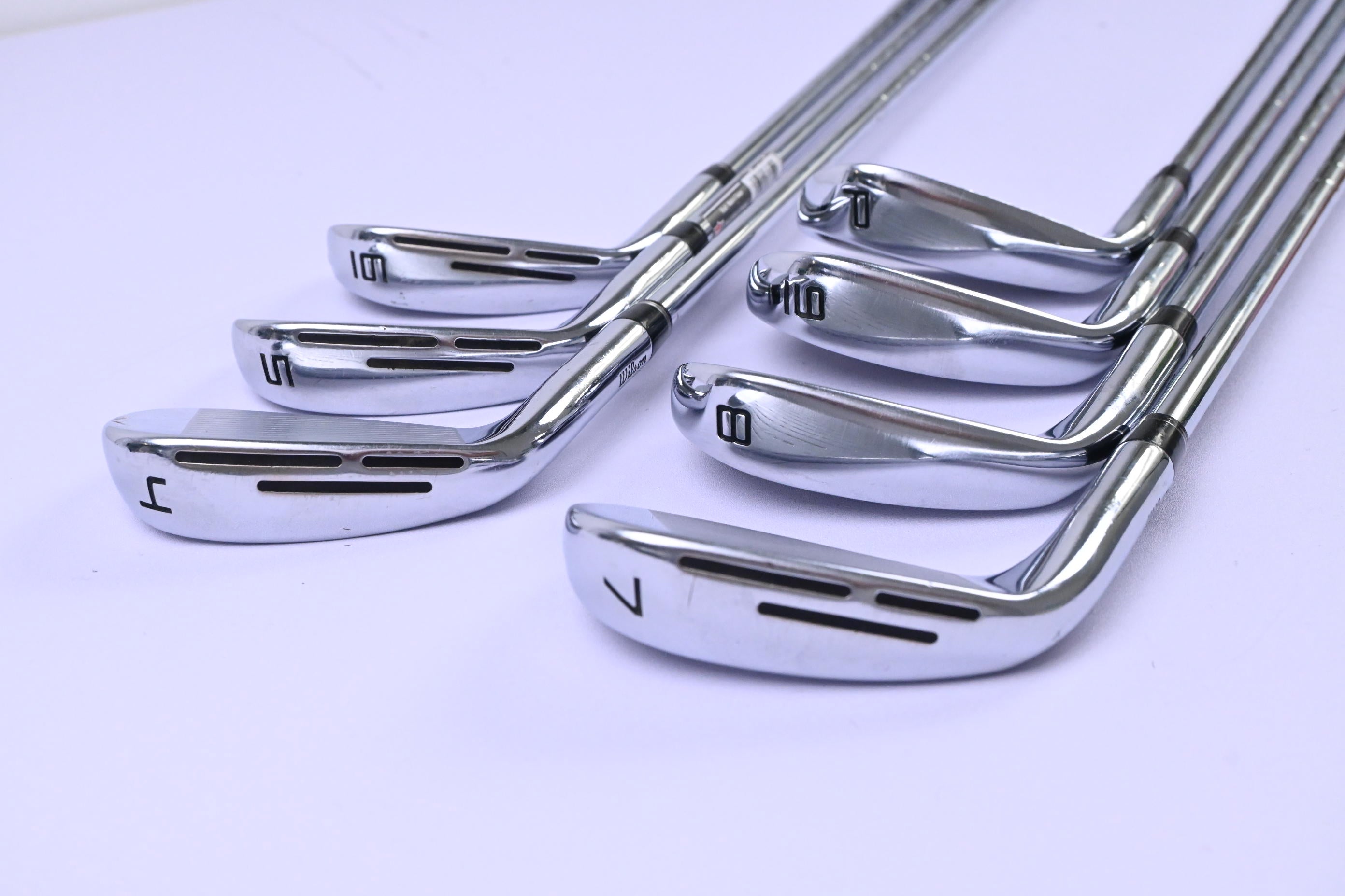 Wilson Dynapwr 2023 Forged Irons / 4-PW / Regular Flex KBS Tour Lite Shafts