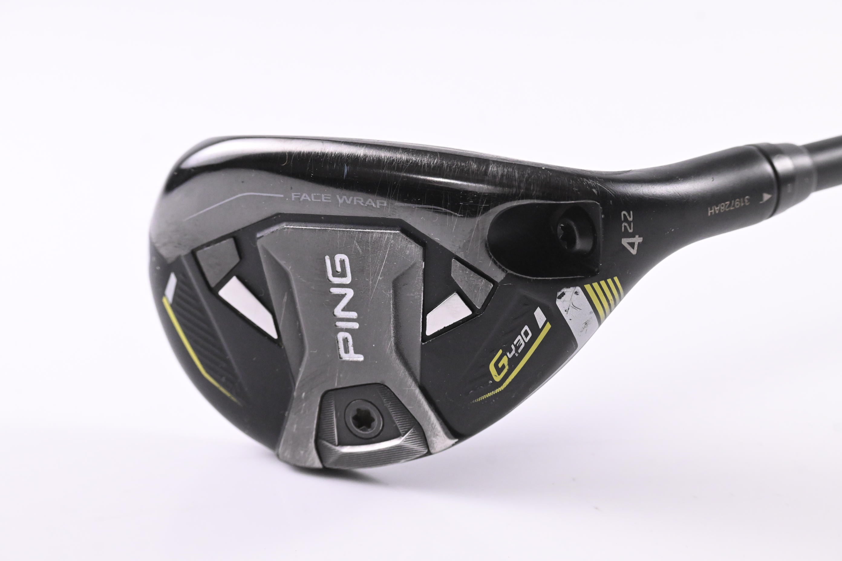 Ping G430 #4 Hybrid / 22 Degree / Regular Flex Ping Alta CB Black 70 Shaft